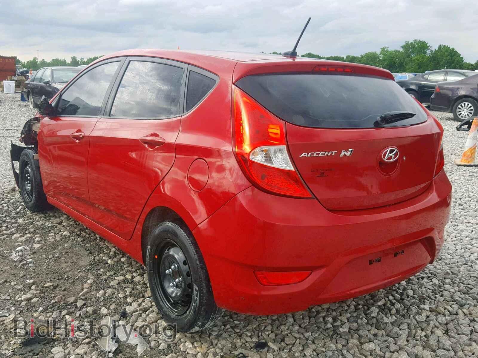 2017 HYUNDAI ACCENT - VIN: KMHCT5AE9HU307470 - Фото 3