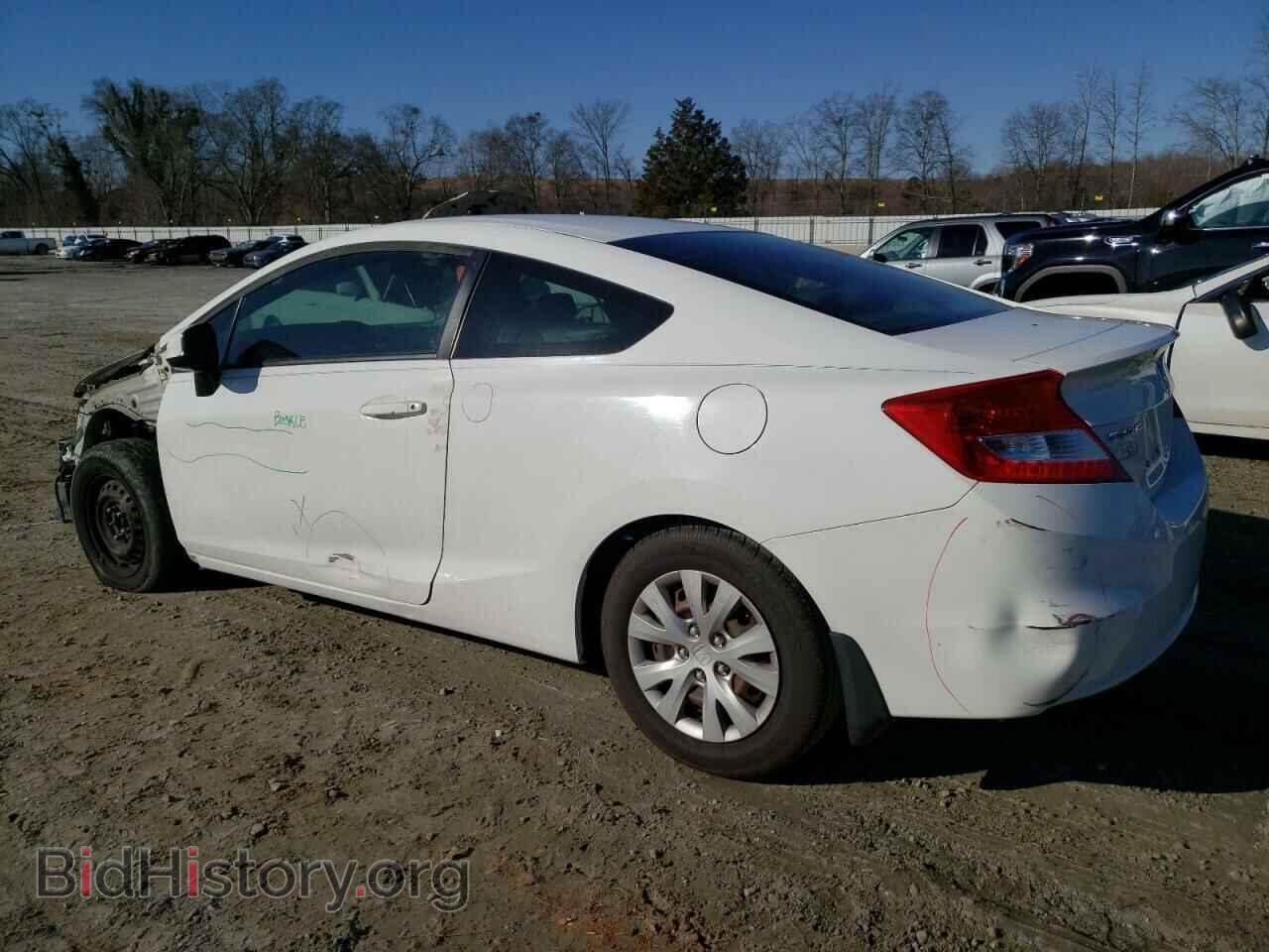 2012 HONDA CIVIC - VIN: 2HGFG3B57CH554816 - Фото 2