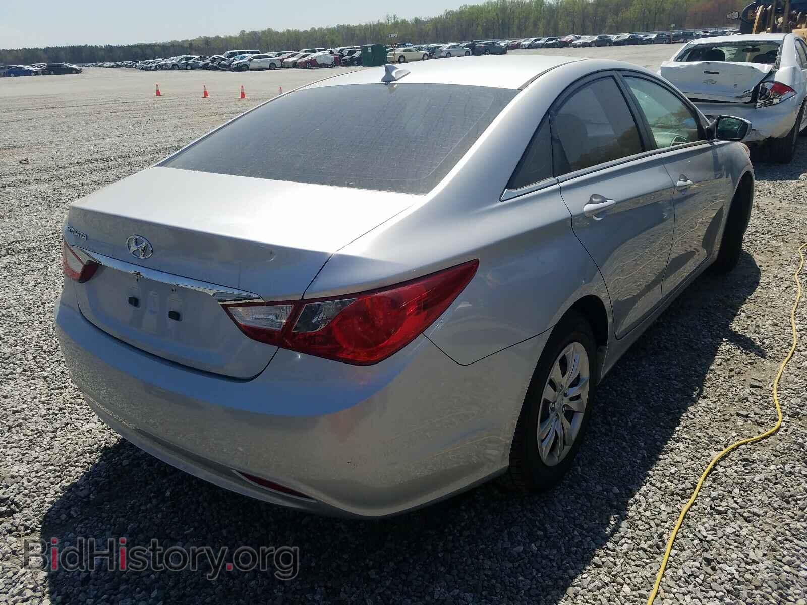 2012 HYUNDAI SONATA - VIN: 5NPEB4AC4CH465565 - Фото 4