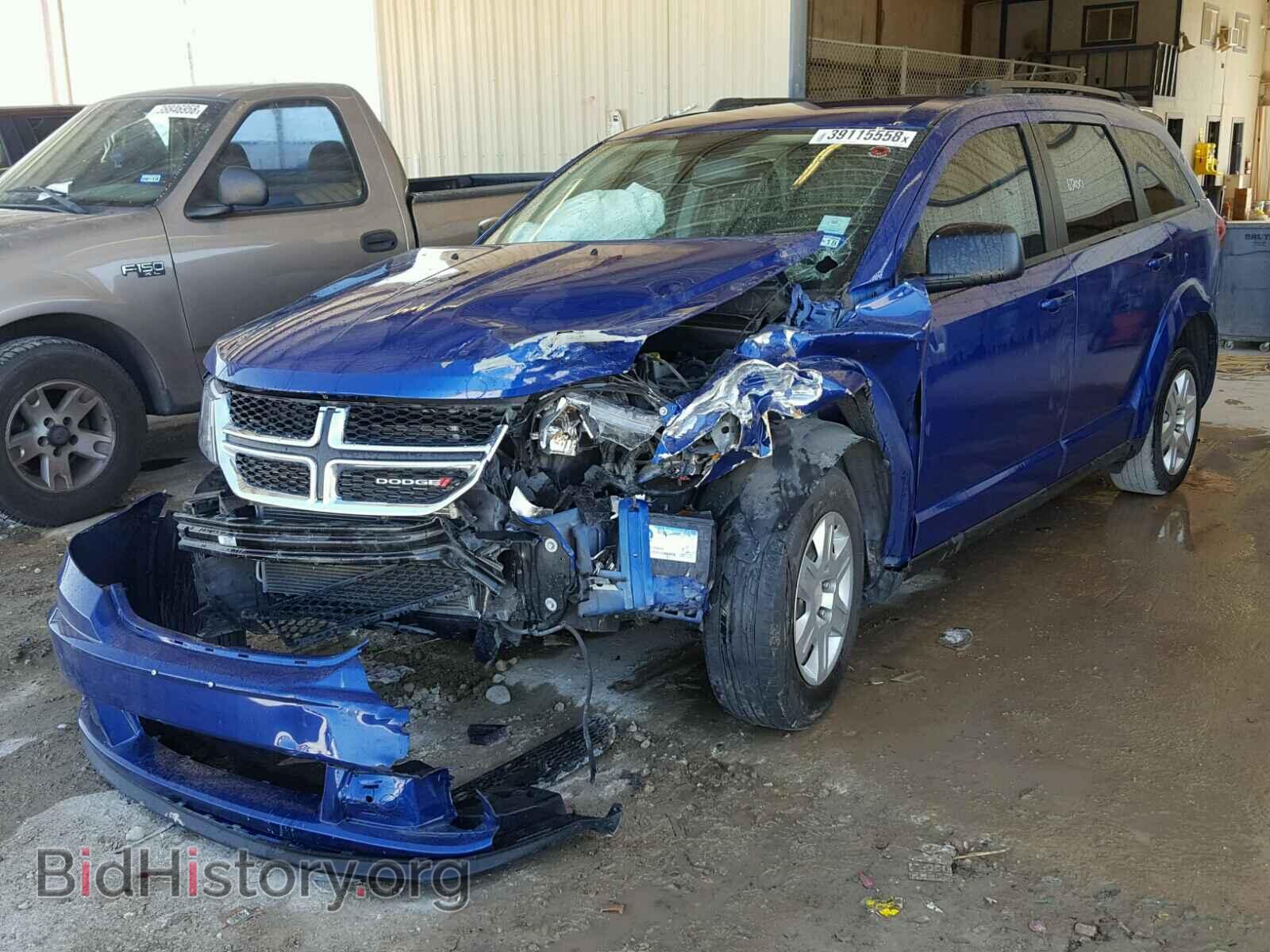 2012 DODGE JOURNEY - VIN: 3C4PDCAB7CT273285 - Фото 2