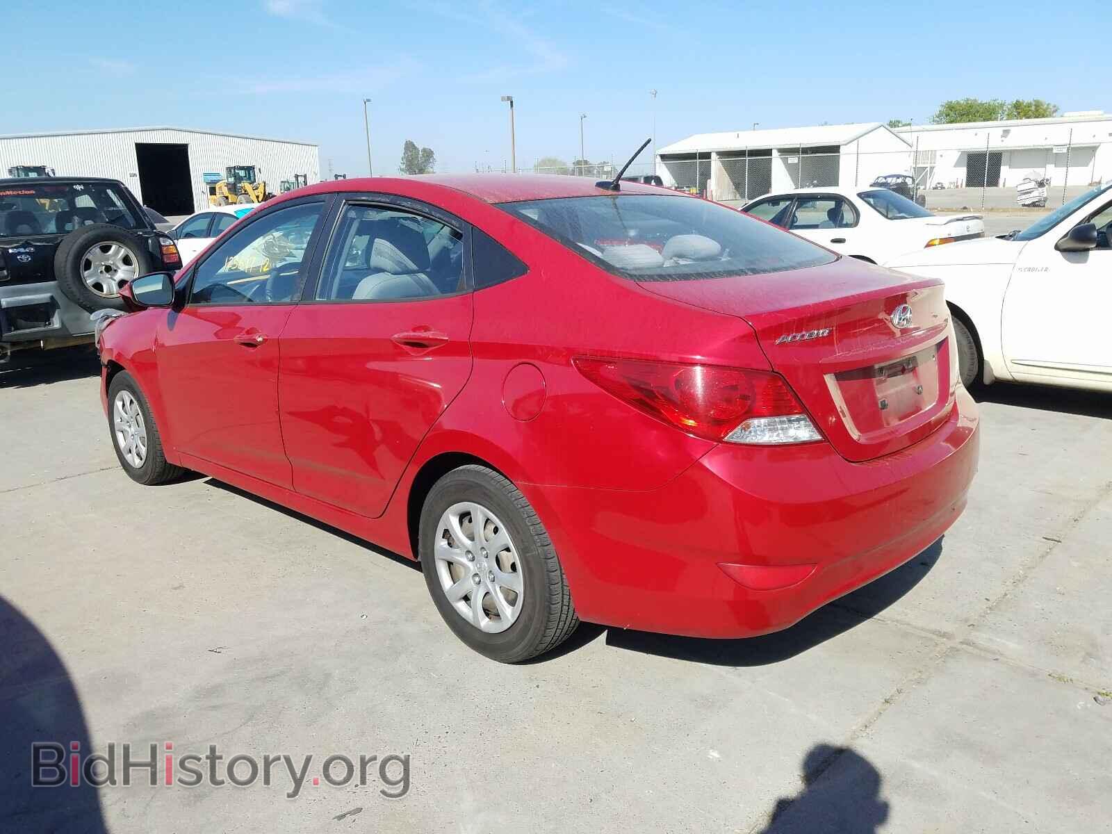 2012 HYUNDAI ACCENT - VIN: KMHCT4AEXCU229963 - Фото 3