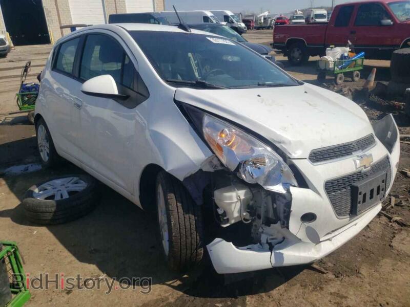 2015 Chevrolet SPARK Spark LS (VIN KL8CB6S93FC746027) — фото 1 из 10, Copart, повреждение: передняя часть