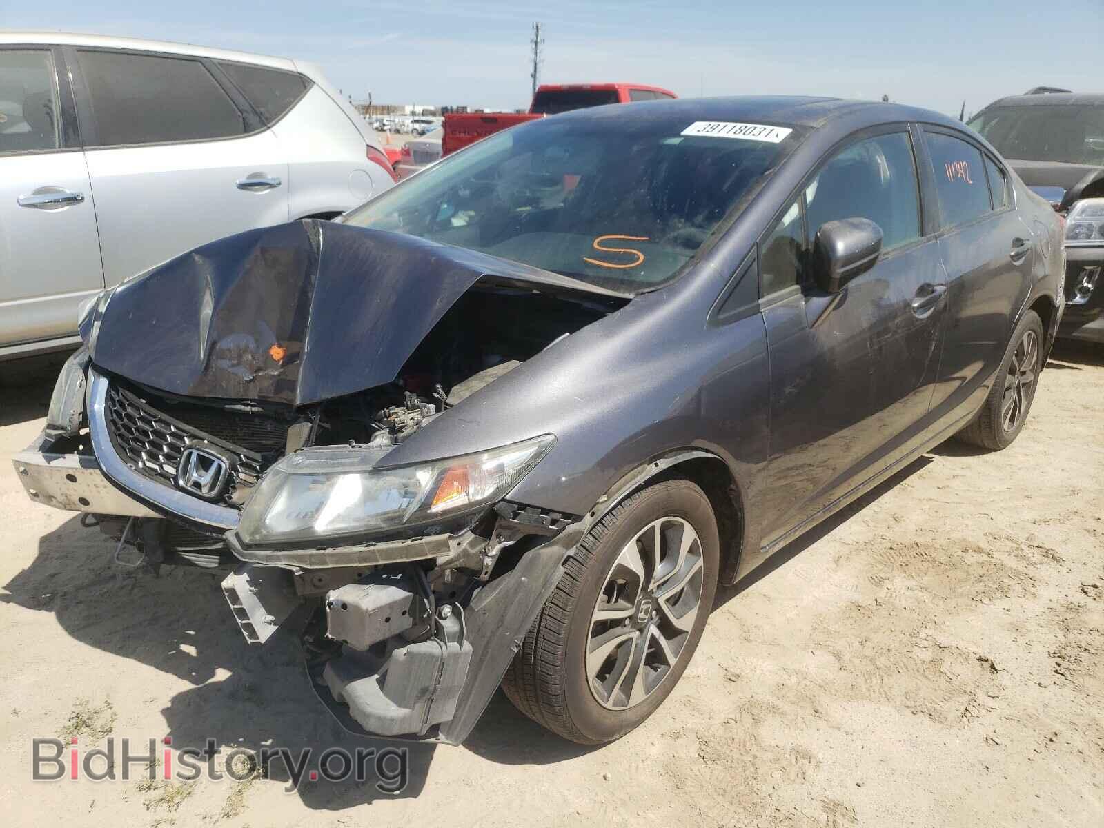 2014 HONDA CIVIC - VIN: 19XFB2F8XEE227904 - Фото 2