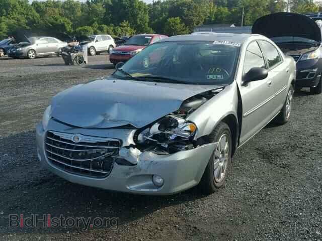 2004 CHRYSLER SEBRING - VIN: 1C3AL66R44N360650 - Фото 2