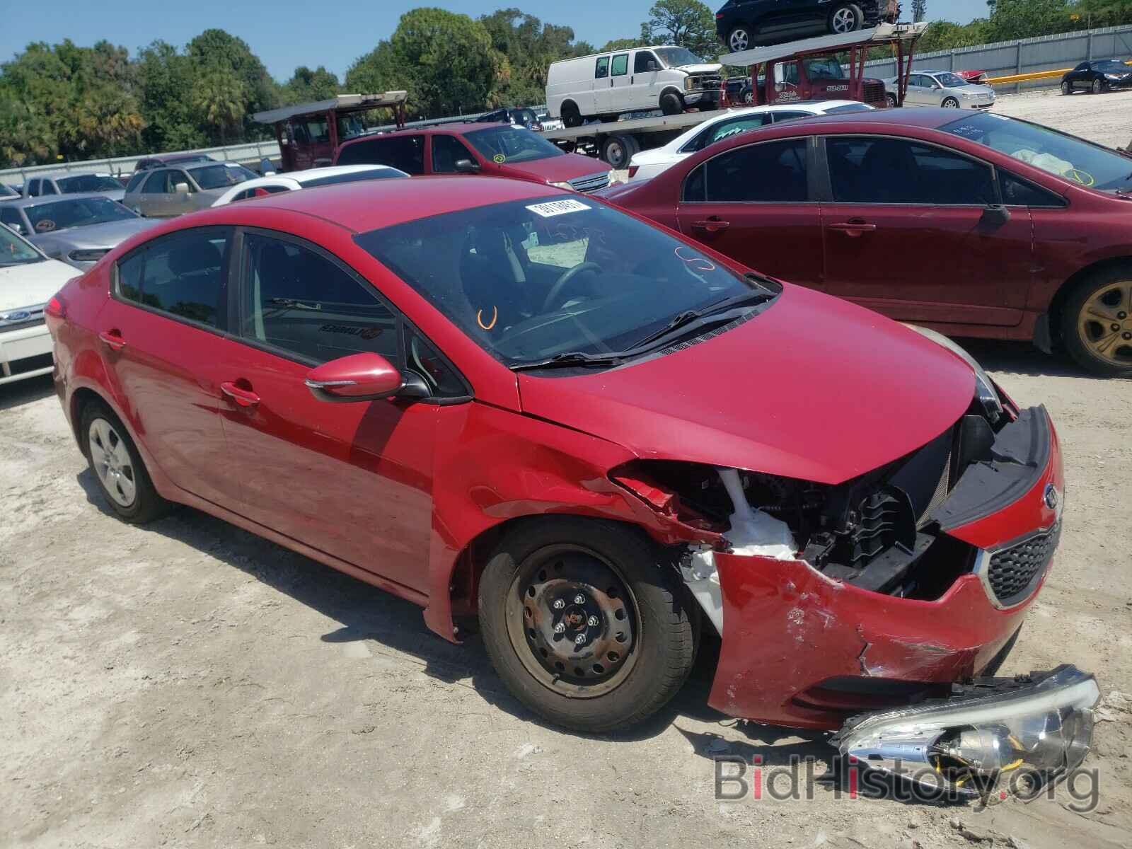 Photo KNAFX4A60G5532360 - KIA FORTE 2016