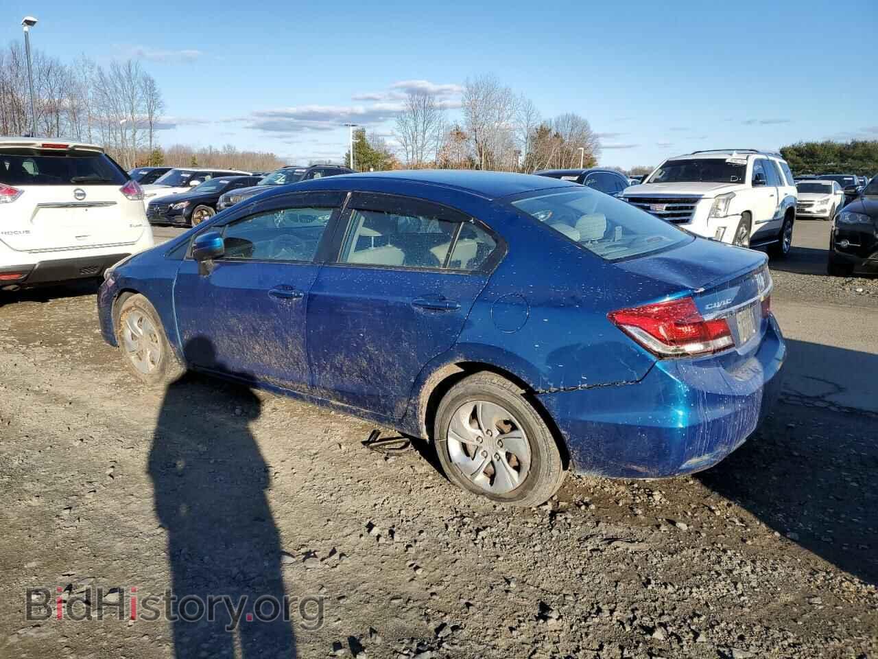 2014 HONDA CIVIC - VIN: 2HGFB2F55EH556649 - Фото 2
