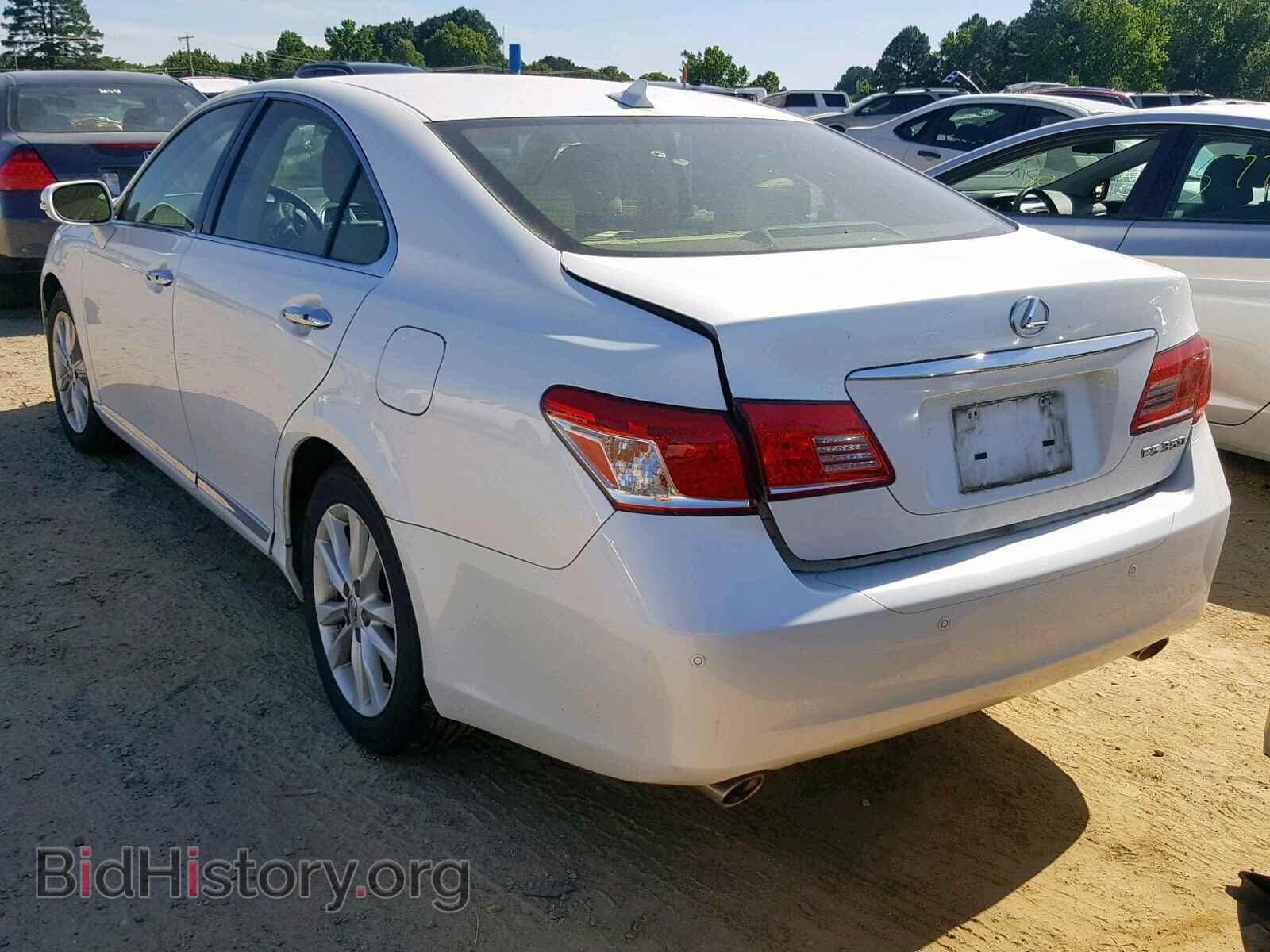 2012 LEXUS ES350 - VIN: JTHBK1EG1C2497162 - Фото 3