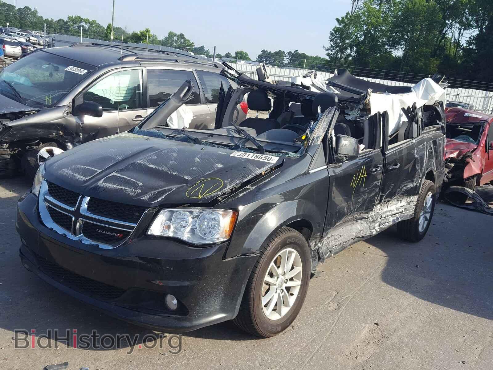2018 DODGE CARAVAN - VIN: 2C4RDGCG5JR207827 - Фото 2