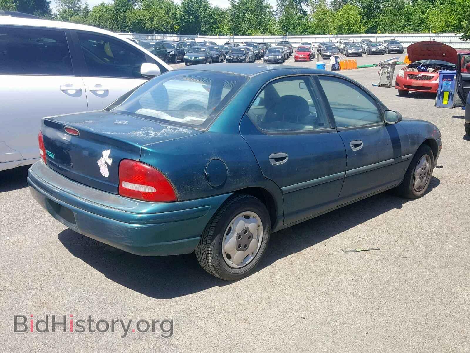 1995 DODGE NEON - VIN: 3B3ES47C2ST610478 - Фото 4