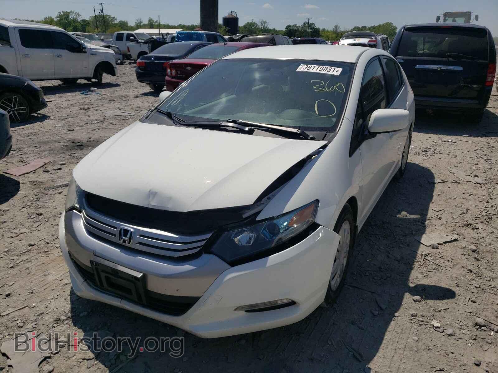 2011 HONDA INSIGHT - VIN: JHMZE2H33BS001457 - Фото 2