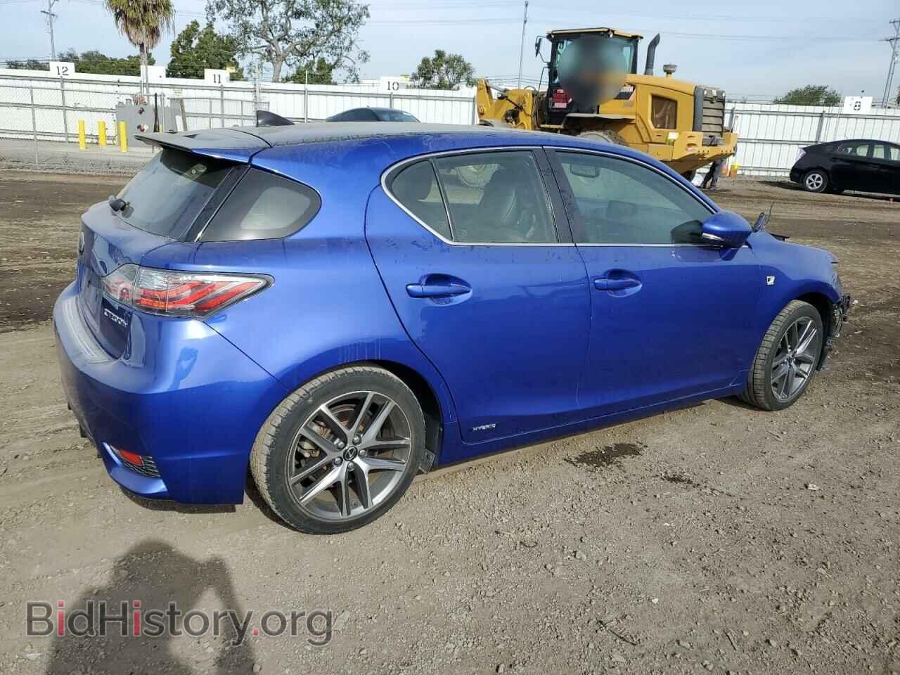 2014 LEXUS CT 200 - VIN: JTHKD5BH1E2185778 - Фото 3