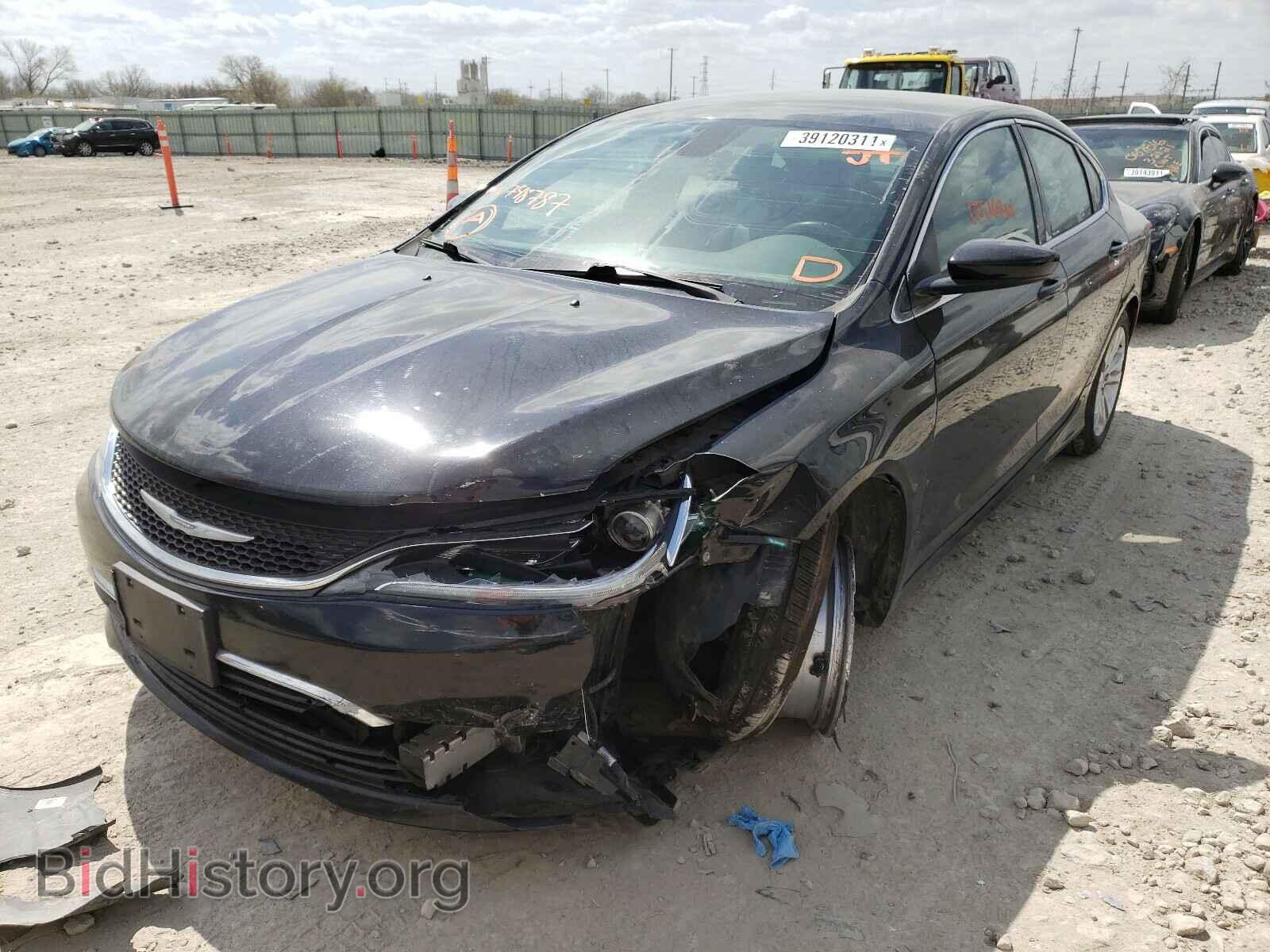 2015 CHRYSLER 200 - VIN: 1C3CCCAB4FN748787 - Фото 2