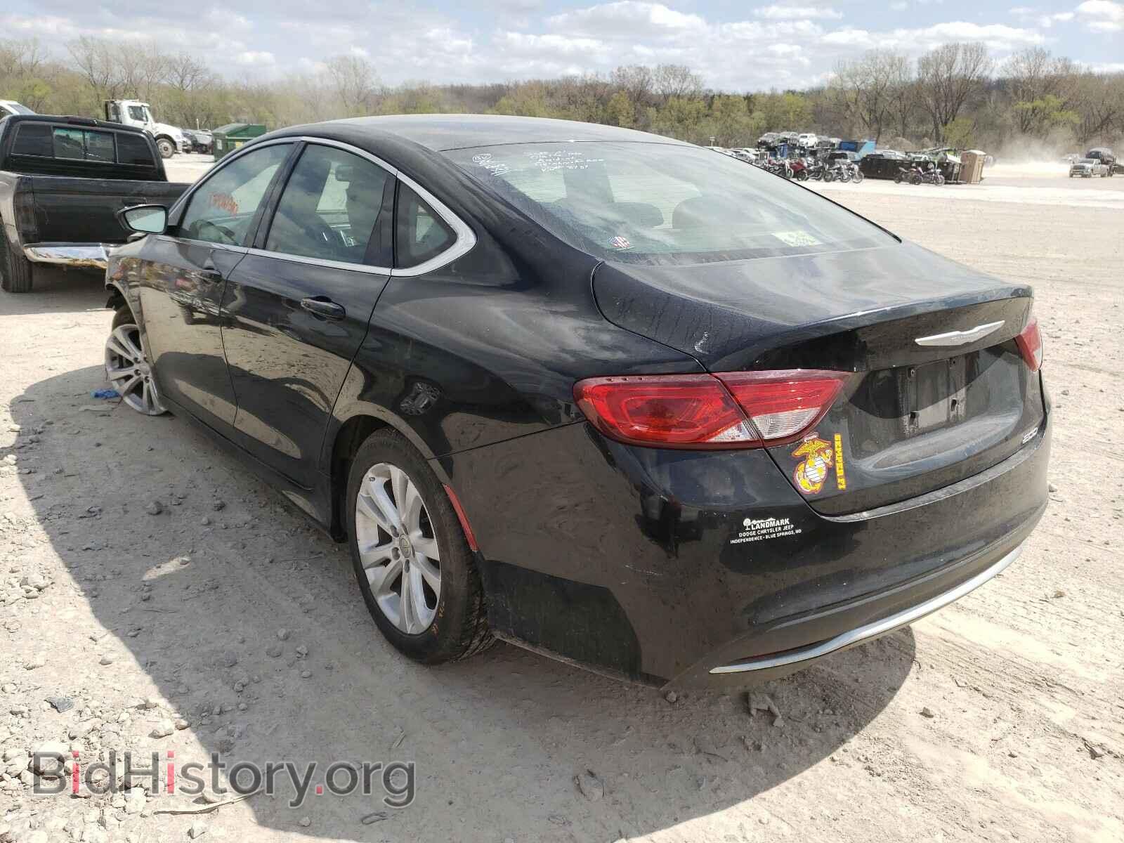 2015 CHRYSLER 200 - VIN: 1C3CCCAB4FN748787 - Фото 3
