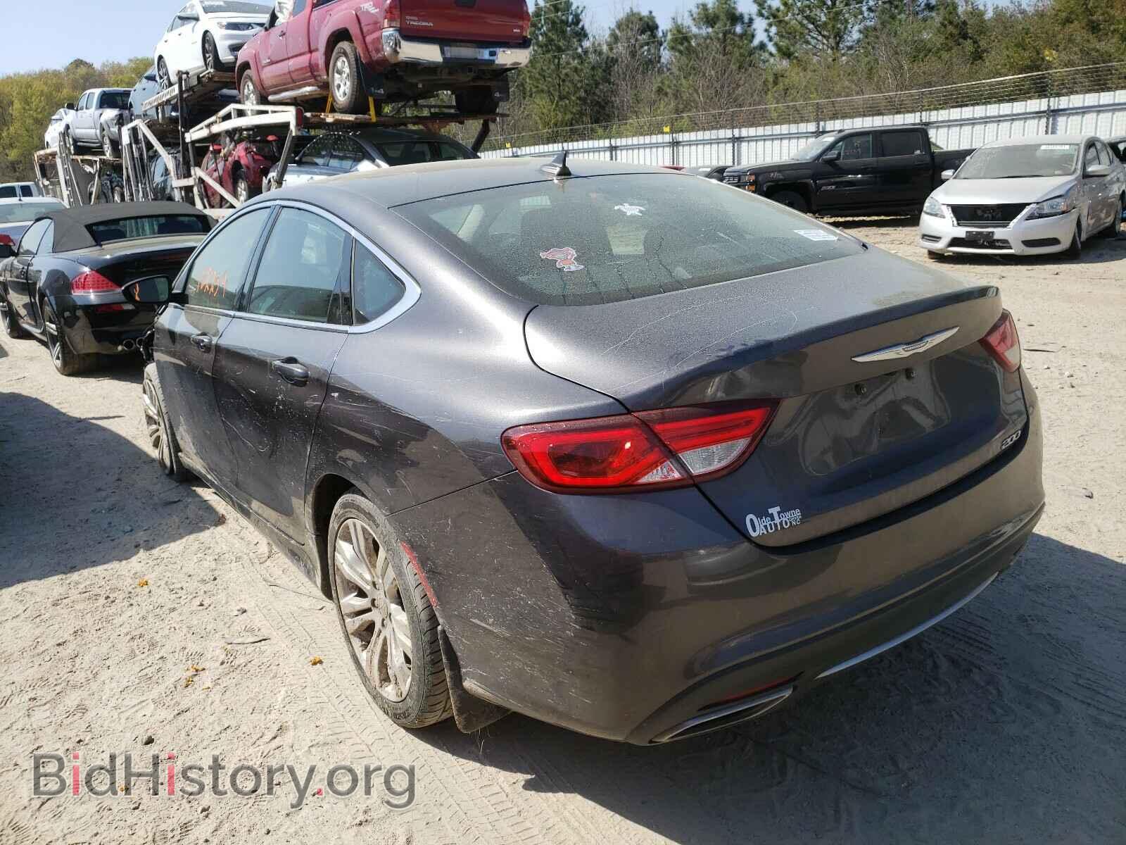 2015 CHRYSLER 200 - VIN: 1C3CCCAG7FN730943 - Фото 3