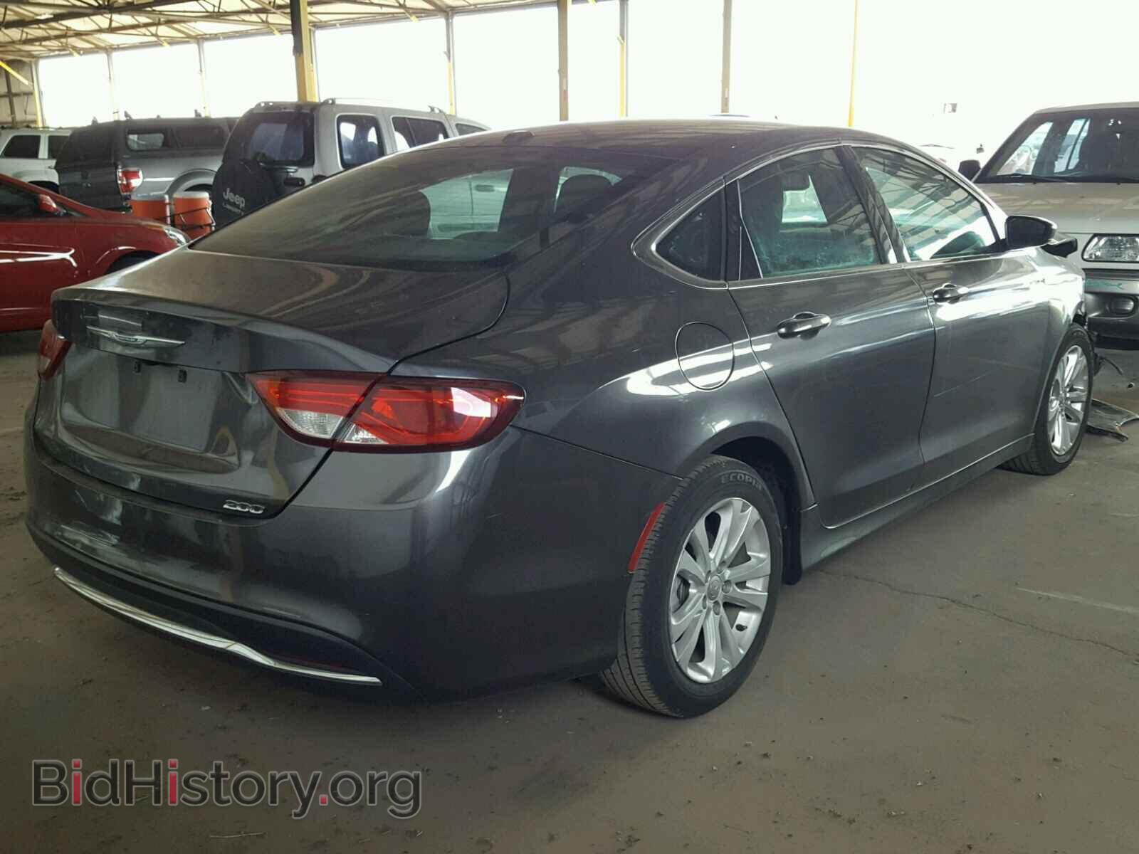 2015 CHRYSLER 200 - VIN: 1C3CCCAB8FN725173 - Фото 4