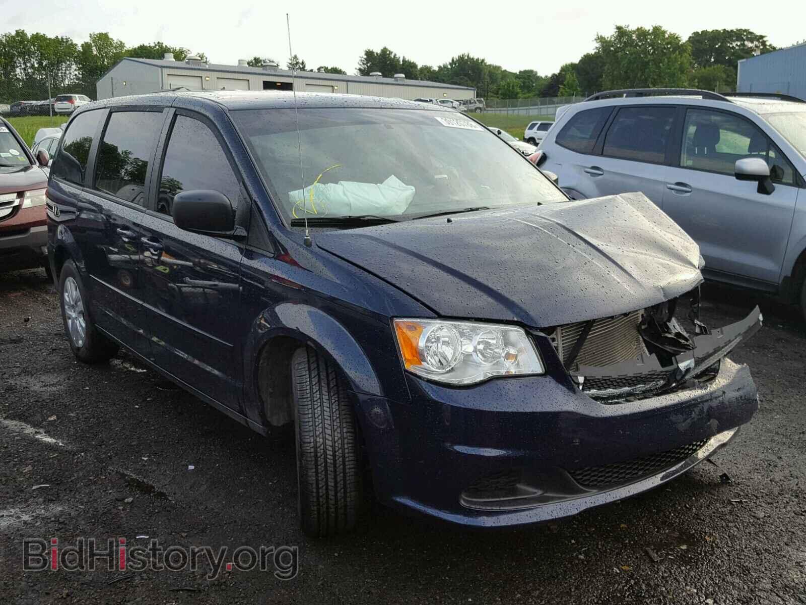 Фотография 2C4RDGBG9GR212359 - DODGE CARAVAN 2016