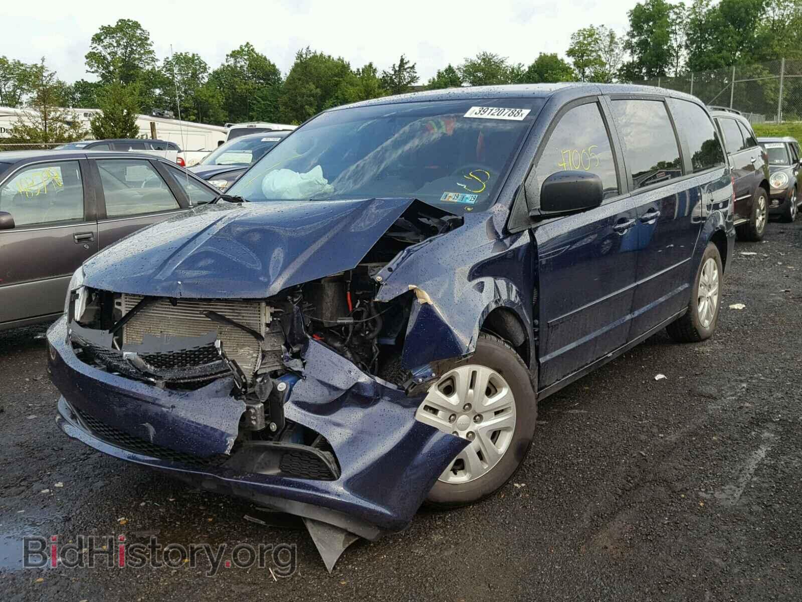 2016 DODGE CARAVAN - VIN: 2C4RDGBG9GR212359 - Фото 2