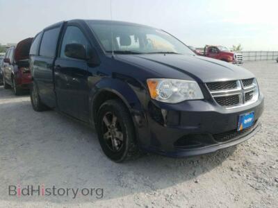 2011 Dodge CARAVAN Grand Cara, blue — VIN 2D4RN3DG1BR743599, Copart