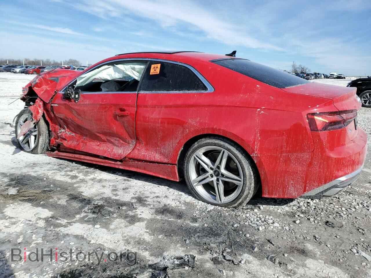 2022 AUDI A5 - VIN: WAUSAAF56NA011890 - Фото 2