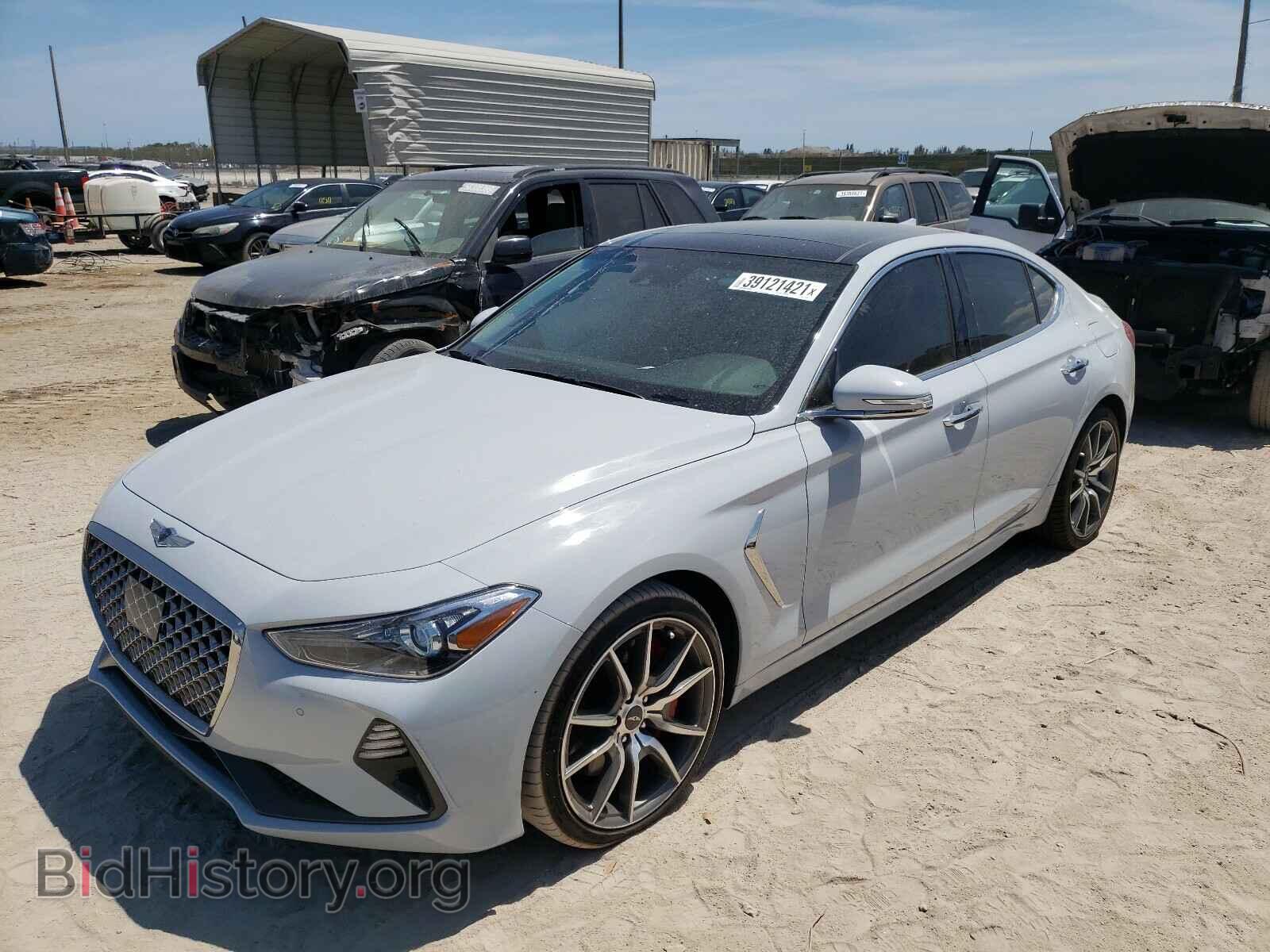2020 GENESIS G70 - VIN: KMTG74LE9LU059524 - Фото 2