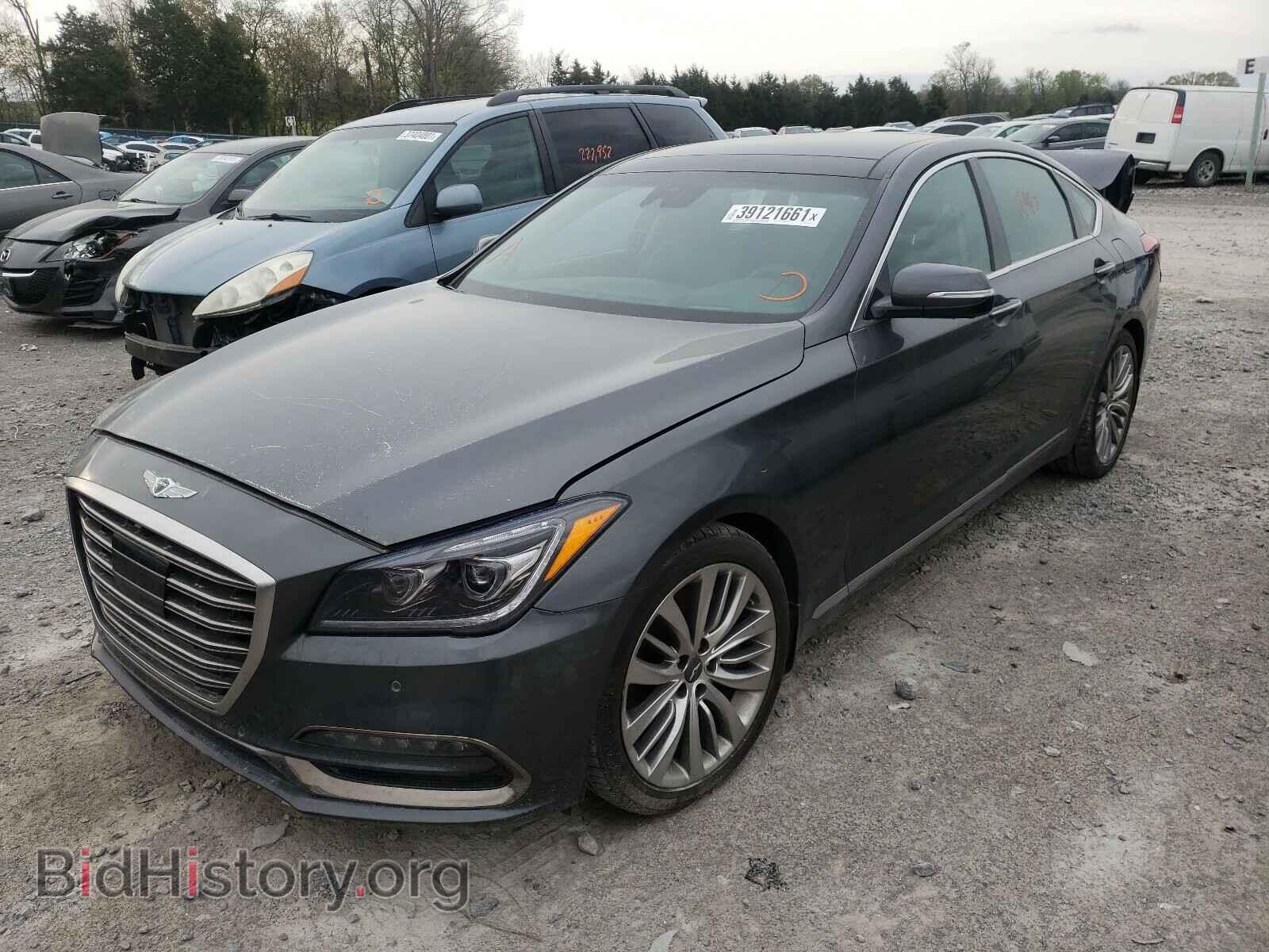 2019 GENESIS G80 - VIN: KMTFN4JF6KU313184 - Фото 2