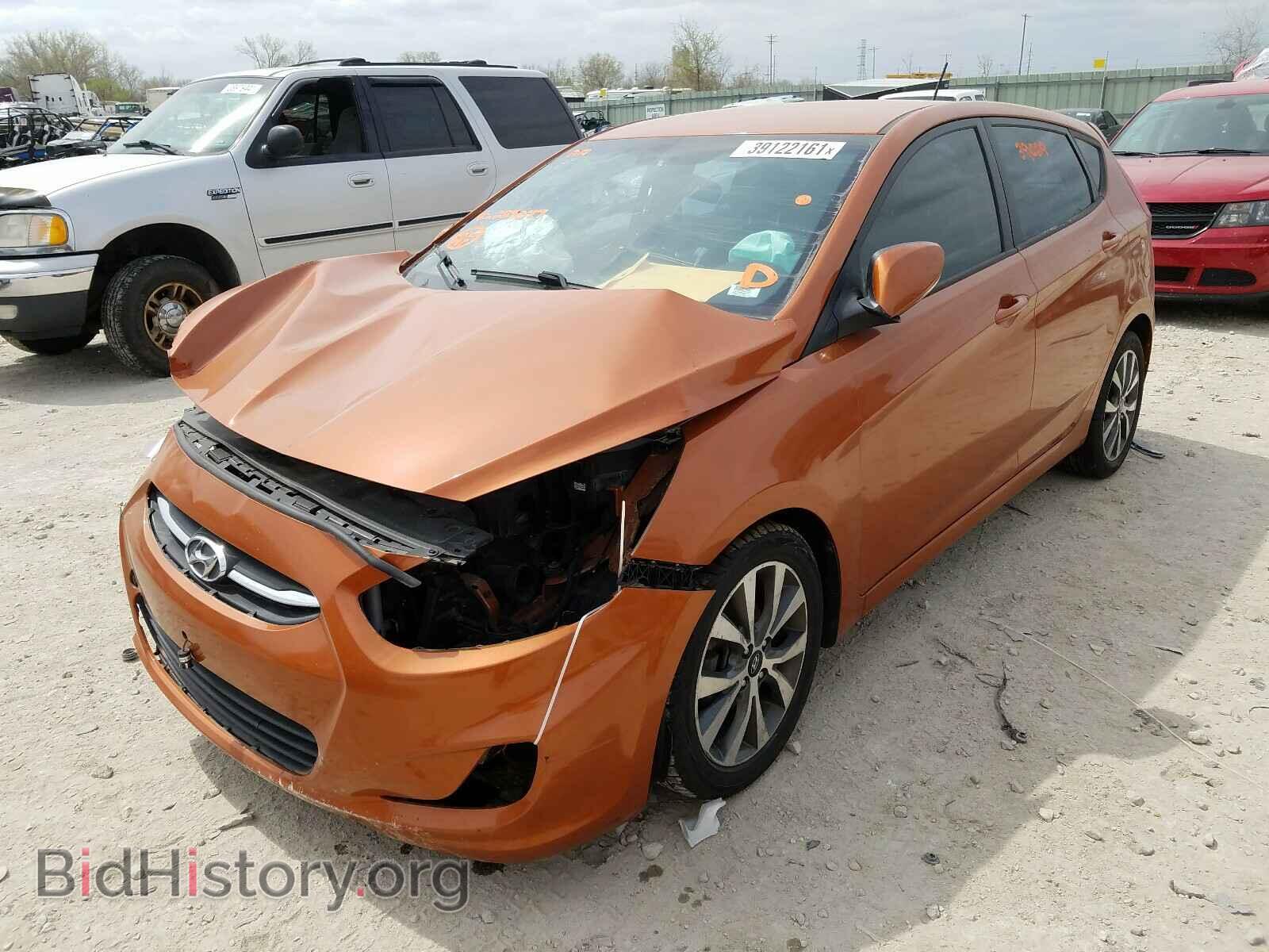 2015 HYUNDAI ACCENT - VIN: KMHCU5AE9FU227077 - Фото 2