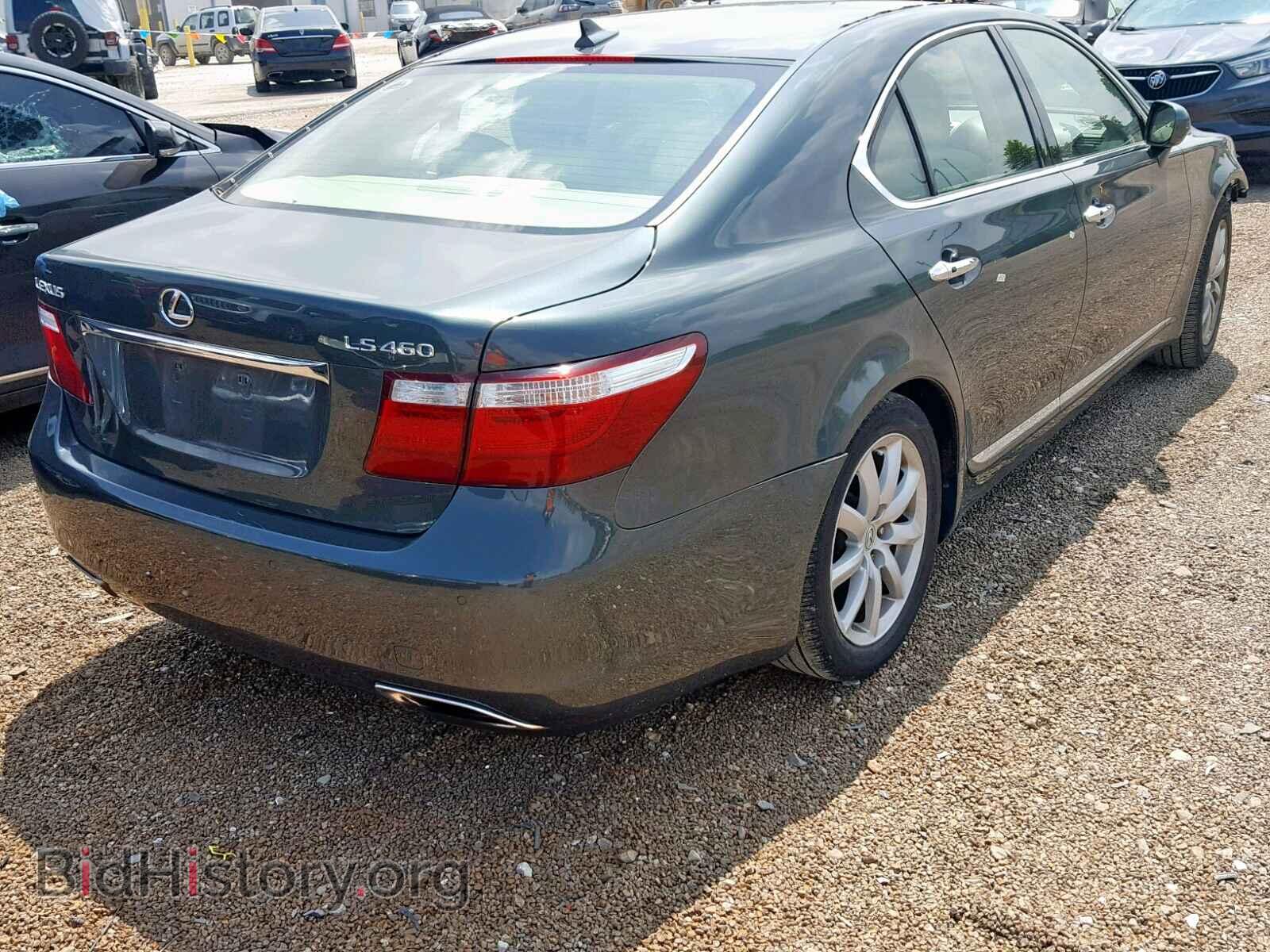 2007 LEXUS LS460 - VIN: JTHBL46F975037191 - Фото 4