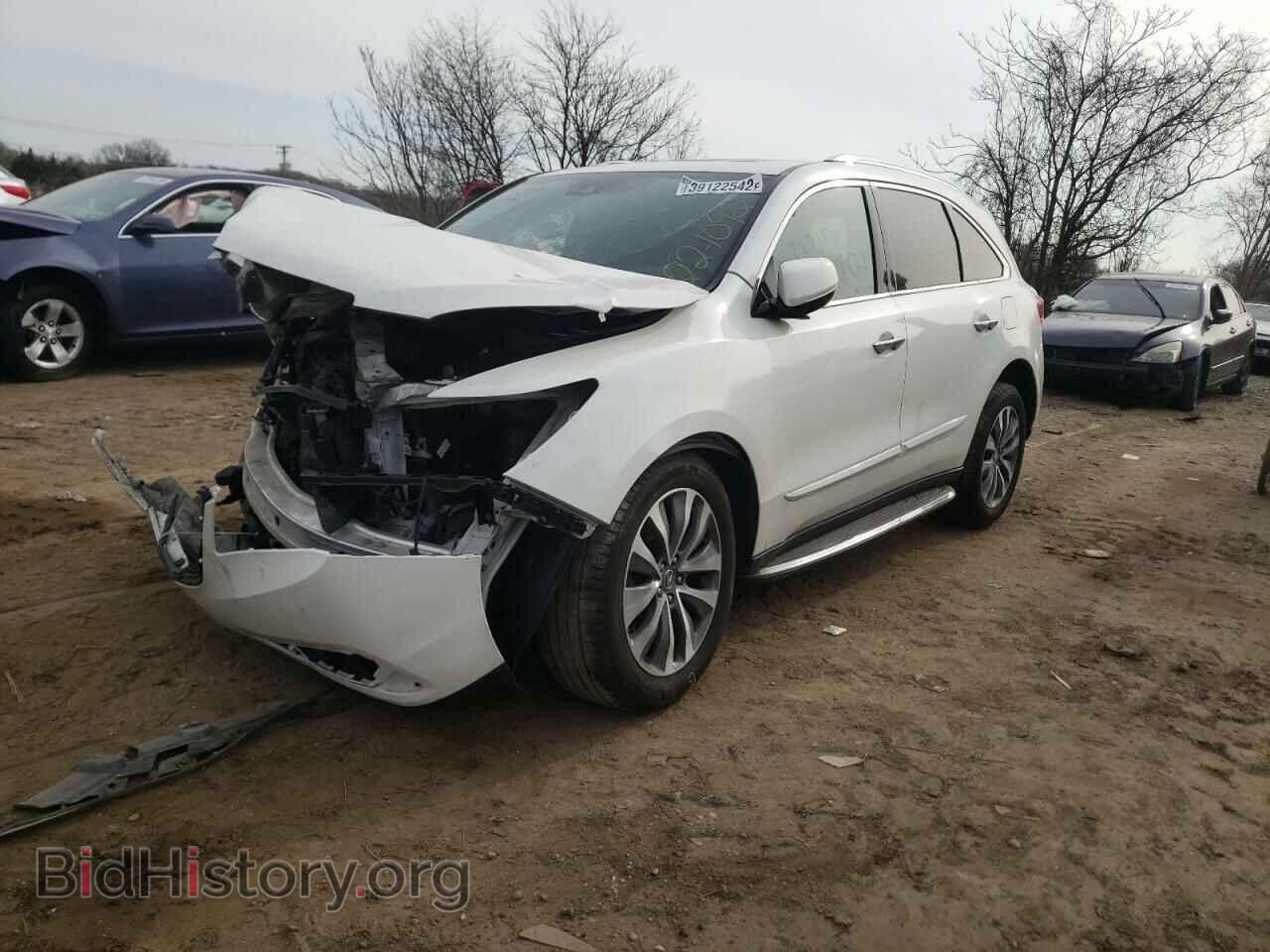 2016 ACURA MDX - VIN: 5FRYD4H67GB038195 - Фото 2
