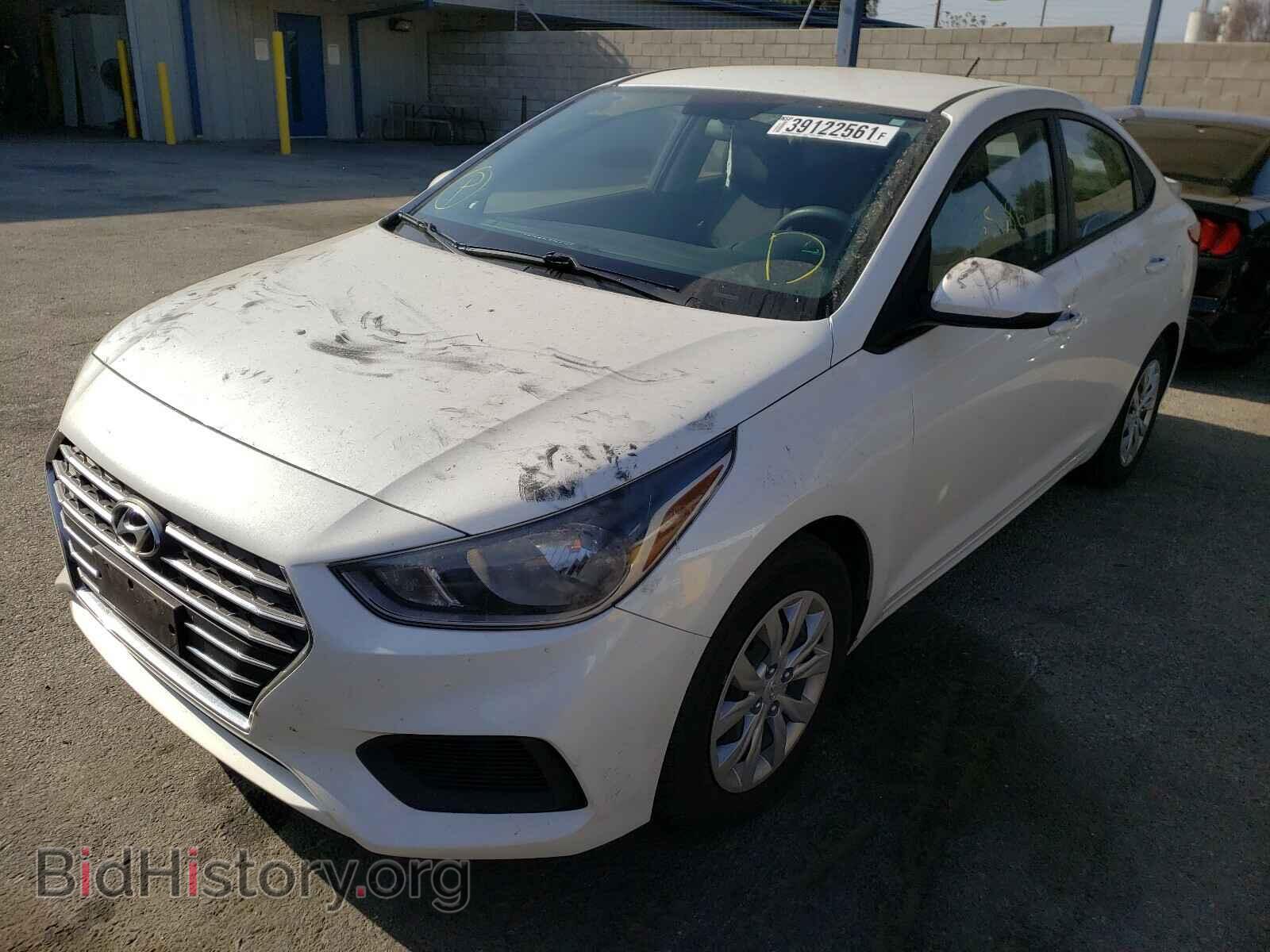 2019 HYUNDAI ACCENT - VIN: 3KPC24A34KE076760 - Фото 2