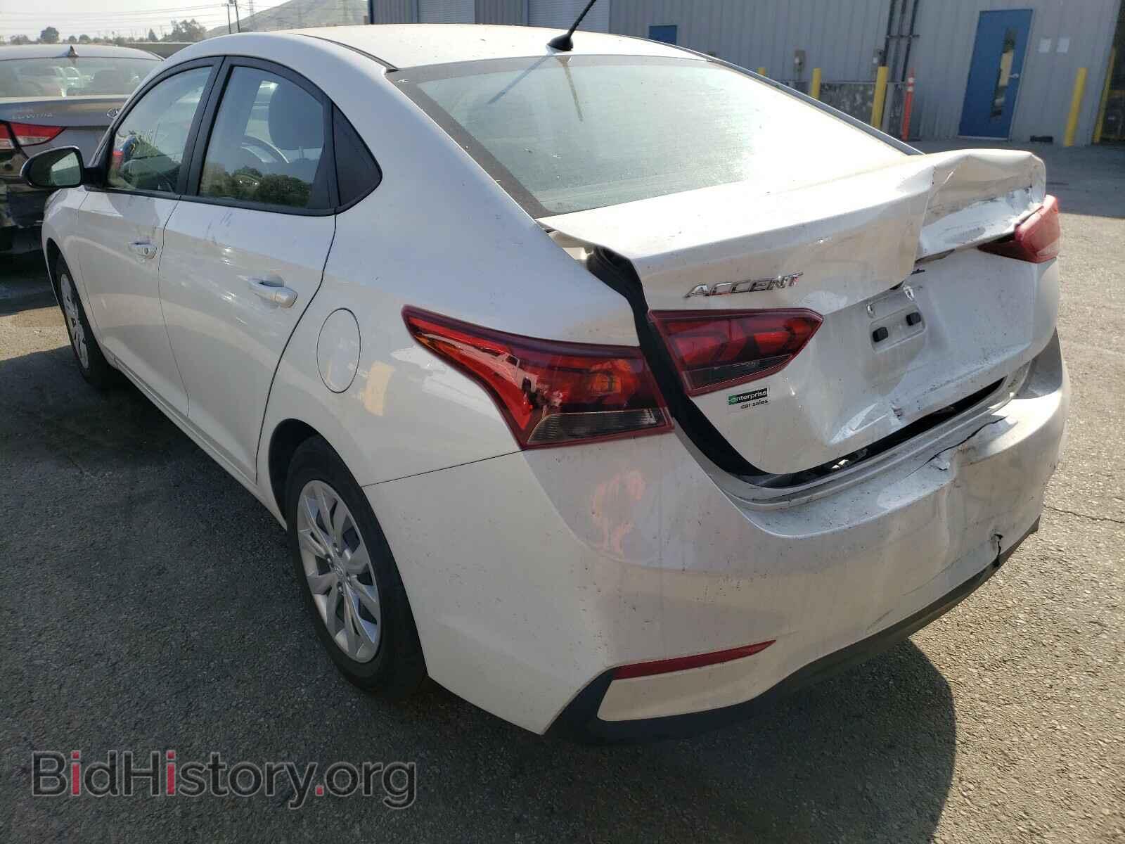2019 HYUNDAI ACCENT - VIN: 3KPC24A34KE076760 - Фото 3