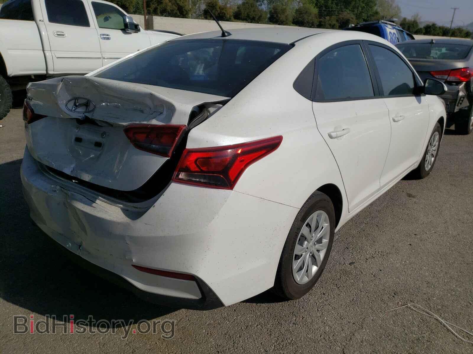 2019 HYUNDAI ACCENT - VIN: 3KPC24A34KE076760 - Фото 4
