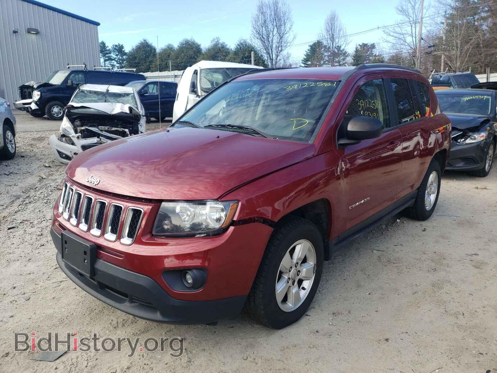 2014 JEEP COMPASS - VIN: 1C4NJCBAXED829488 - Photo 2