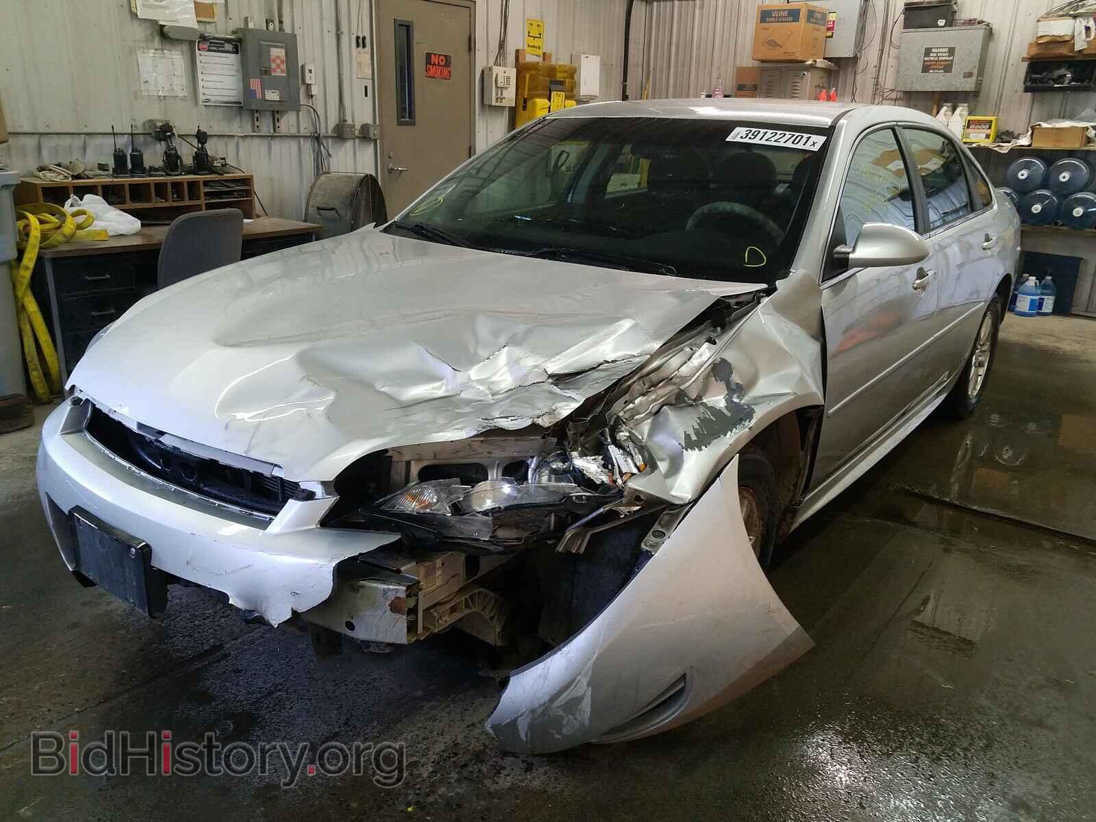 2012 CHEVROLET IMPALA - VIN: 2G1WF5E35C1255866 - Фото 2