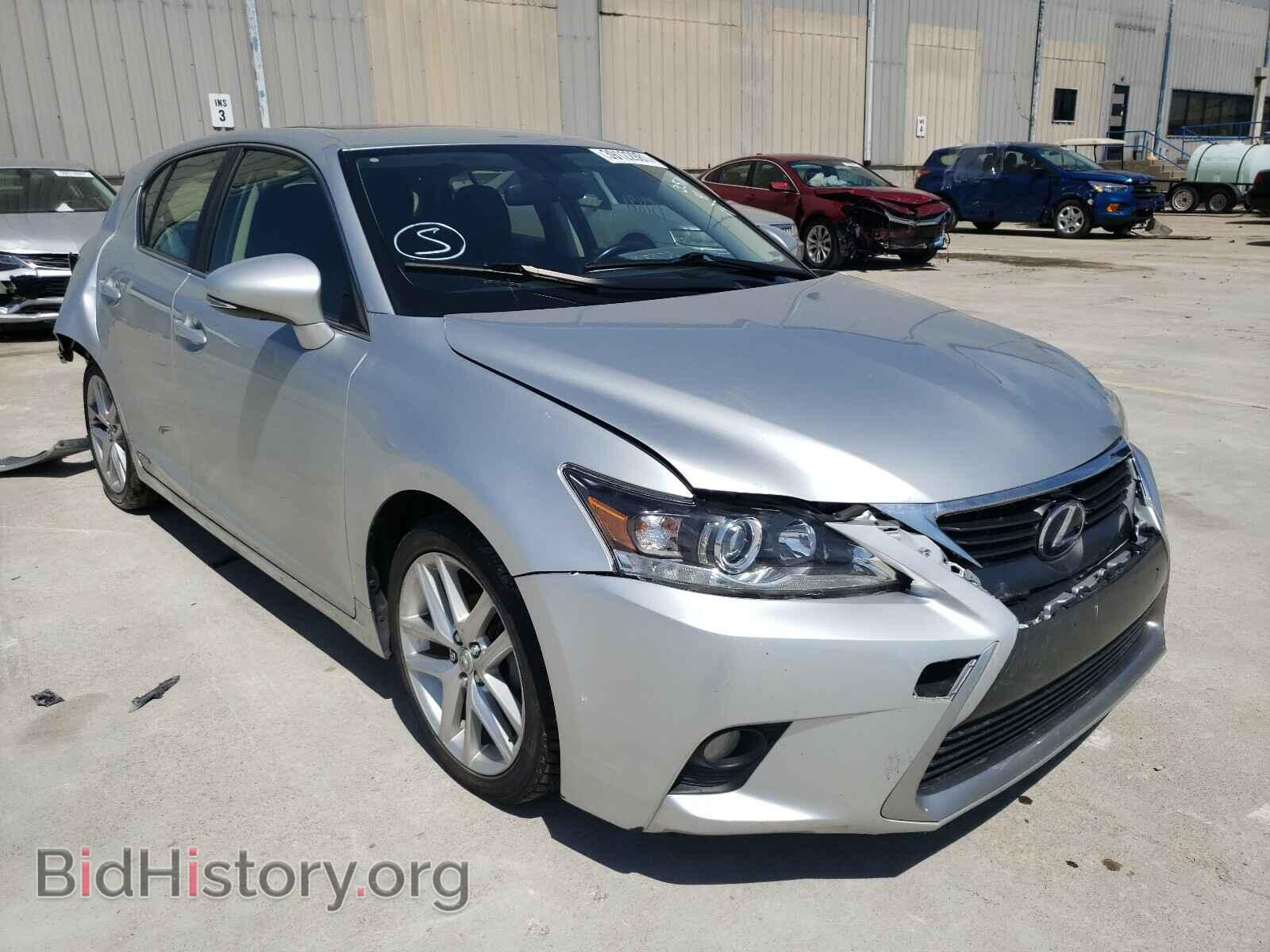Фотография JTHKD5BH2E2183571 - LEXUS CT 200 2014