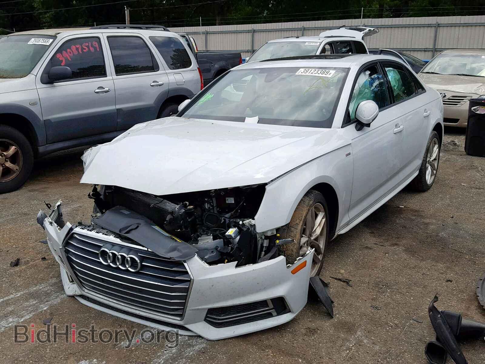 2017 AUDI A4 - VIN: WAUKMAF45HN059814 - Photo 2