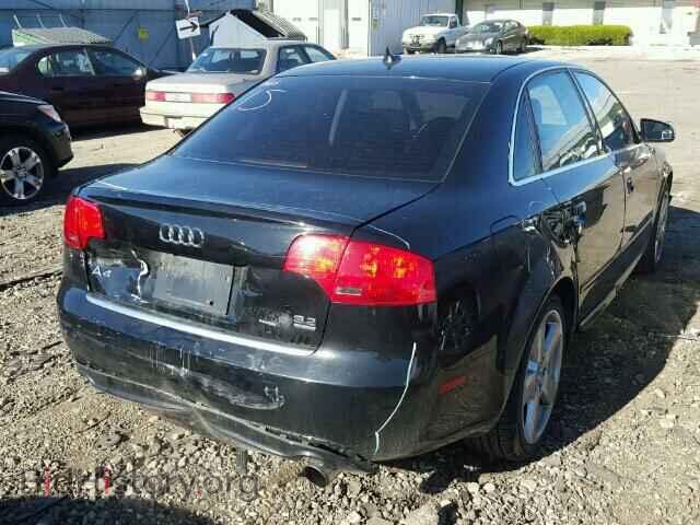 2008 AUDI A4 - VIN: WAUDH78E88A138715 - Фото 4