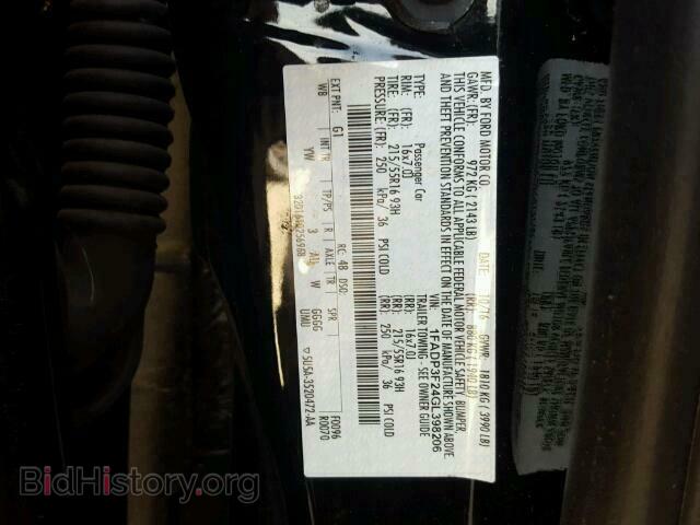 2016 FORD FOCUS - VIN: 1FADP3F24GL398206 - Photo 10