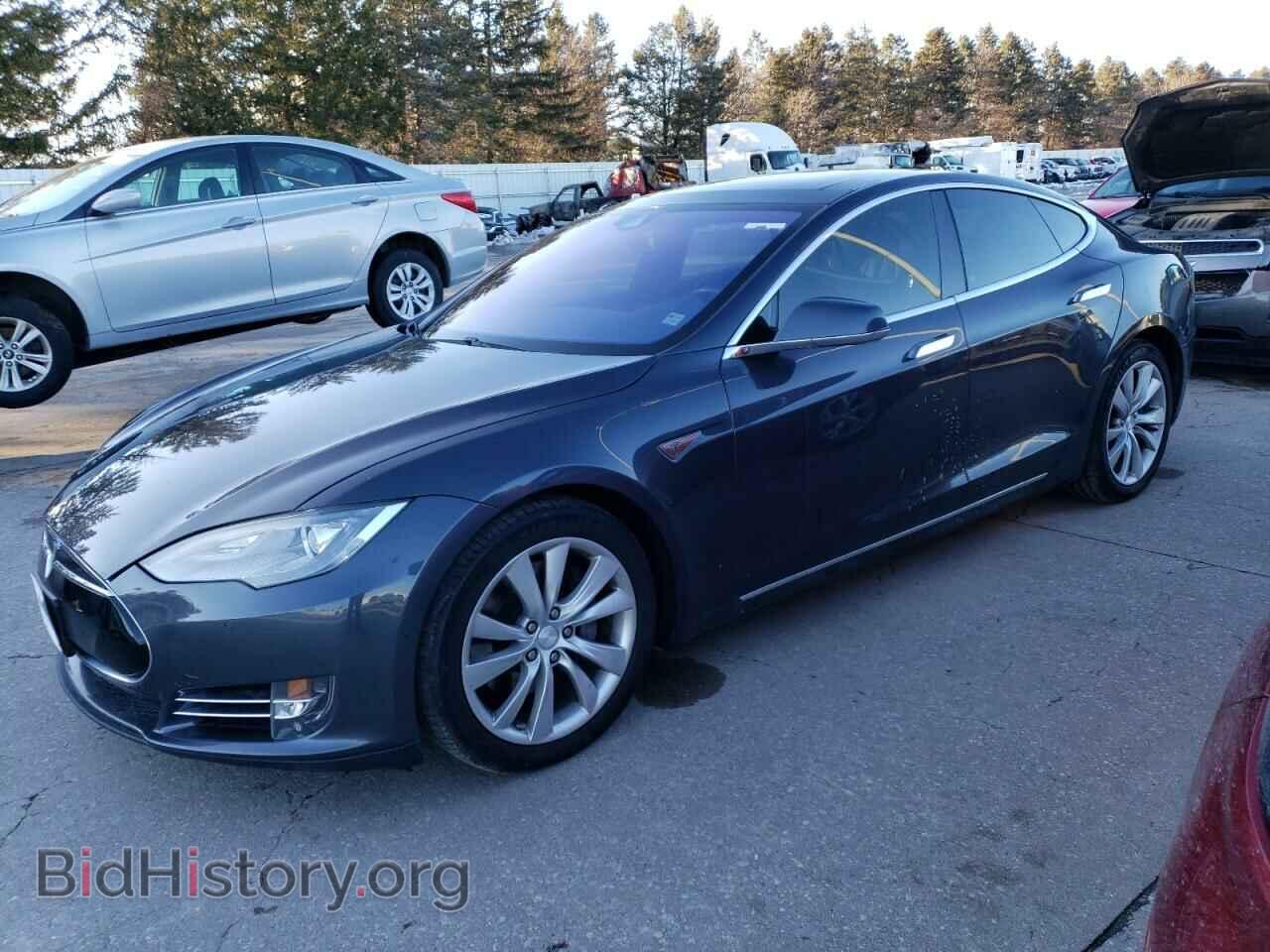 Photo 5YJSA1E28FF105496 - TESLA MODEL S 2015