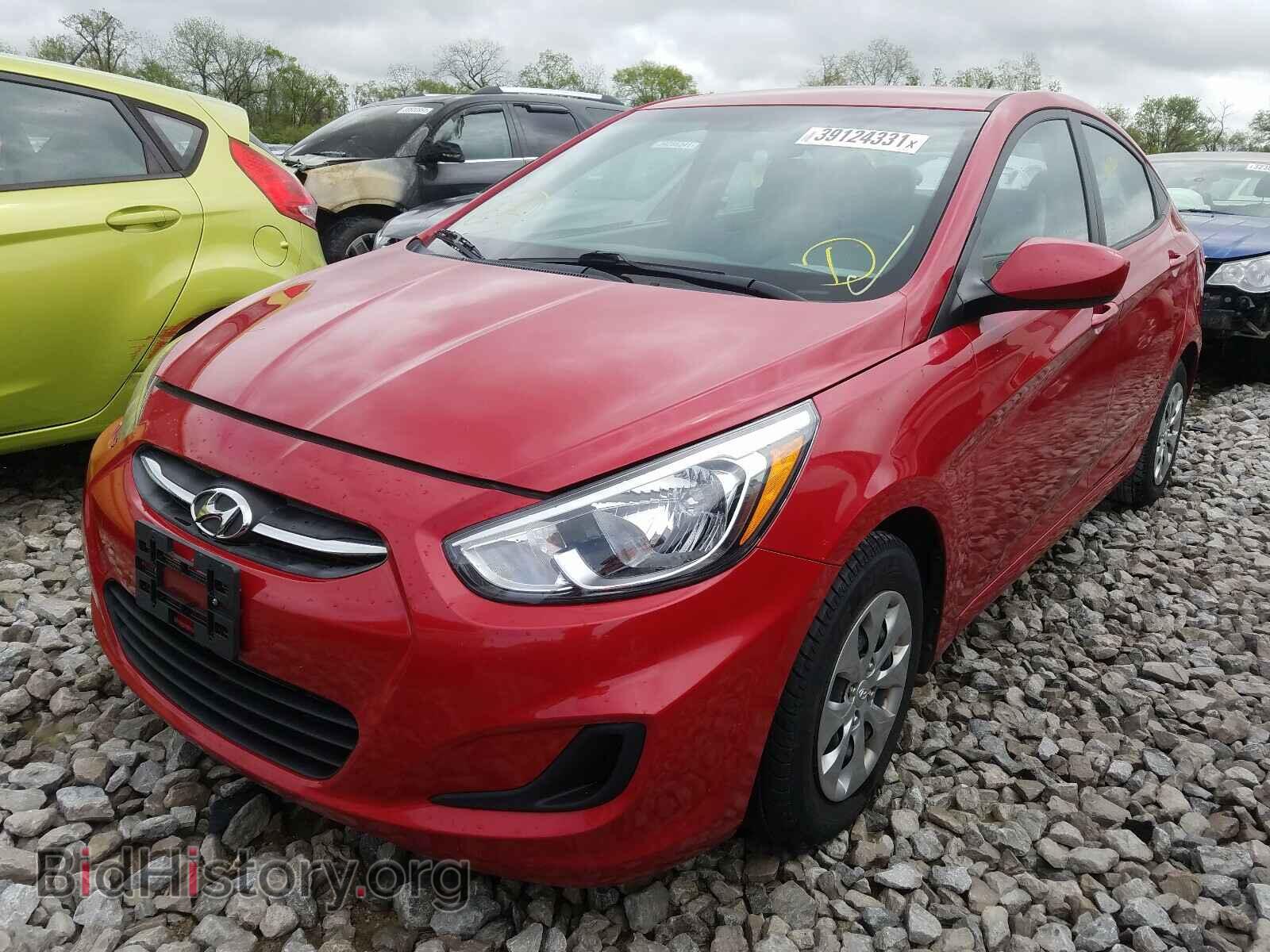 2016 HYUNDAI ACCENT - VIN: KMHCT4AE8GU062282 - Фото 2