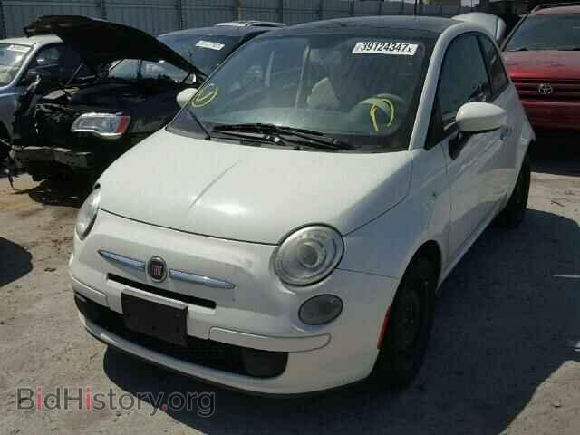 2012 FIAT 500 - VIN: 3C3CFFAR9CT179856 - Фото 2