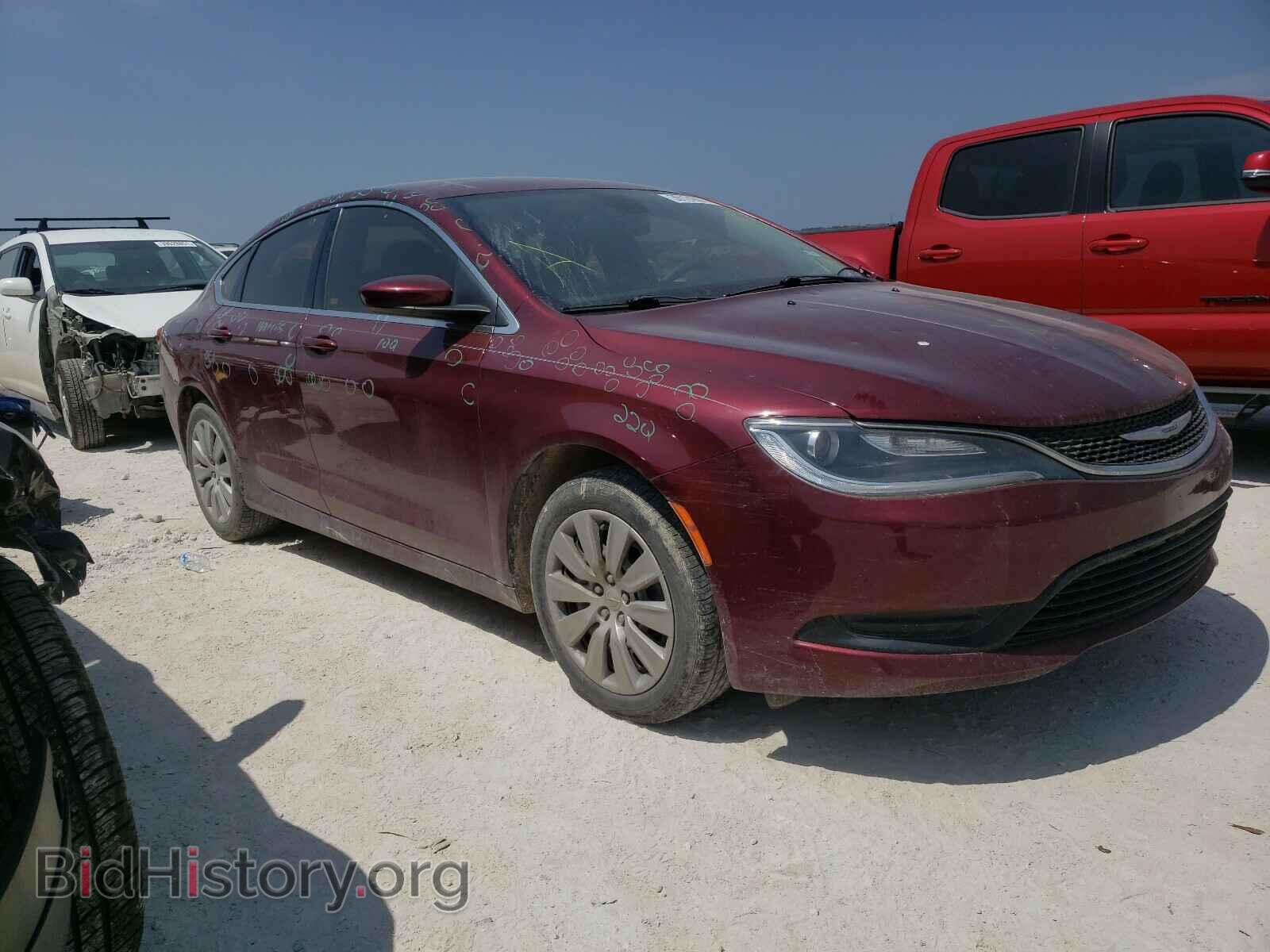 Фотография 1C3CCCFB5FN560921 - CHRYSLER 200 2015