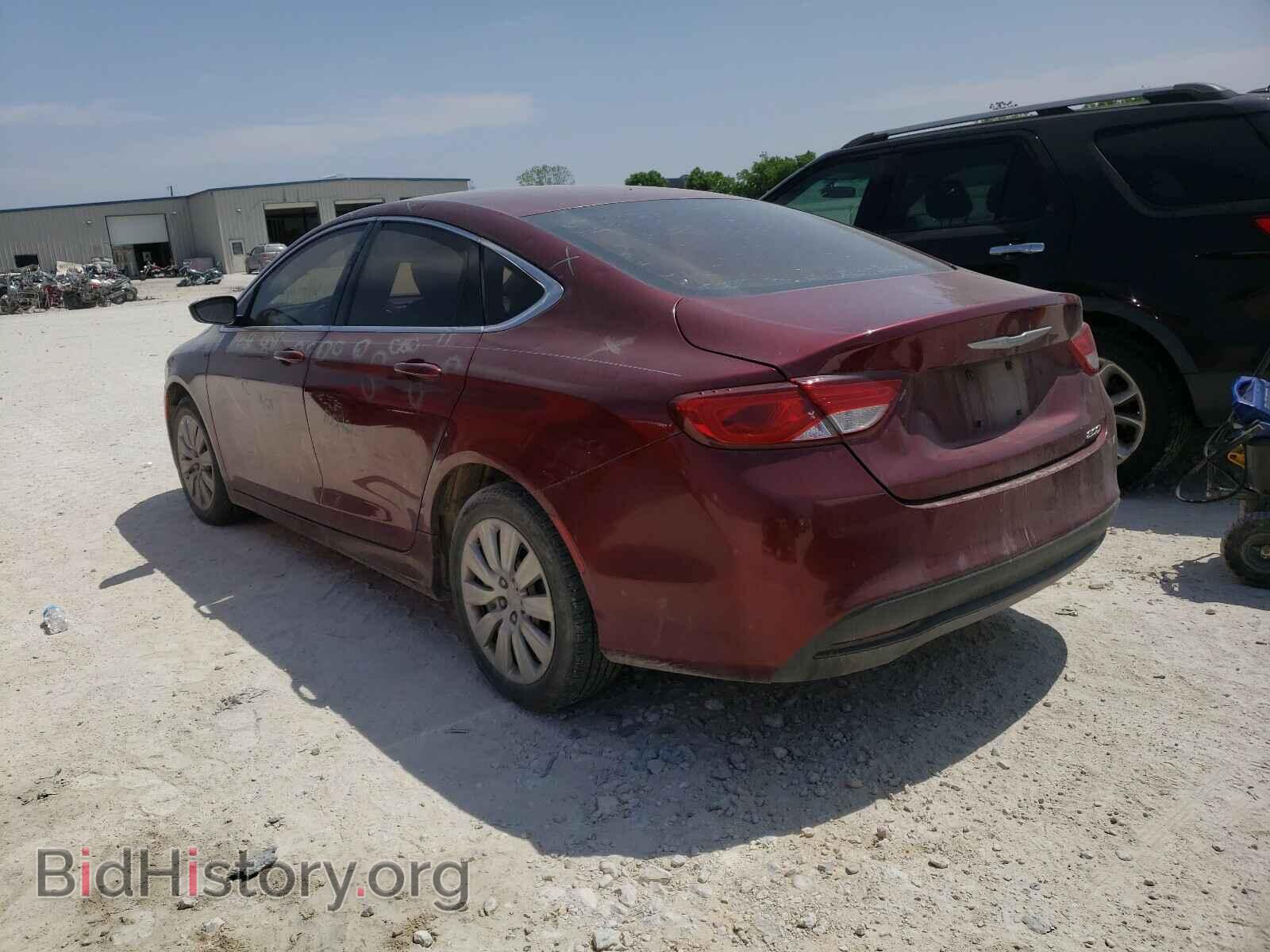 2015 CHRYSLER 200 - VIN: 1C3CCCFB5FN560921 - Фото 3