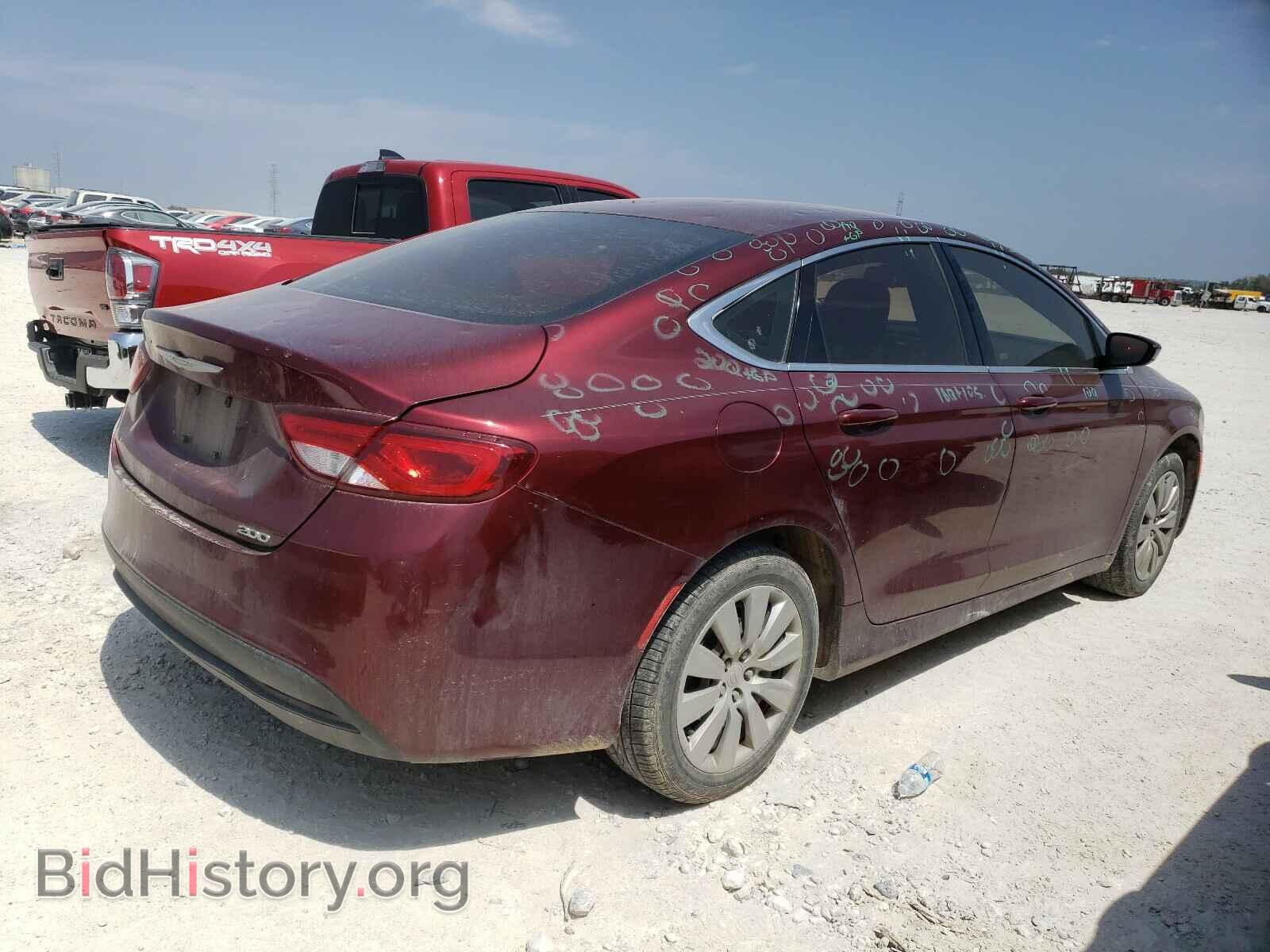 2015 CHRYSLER 200 - VIN: 1C3CCCFB5FN560921 - Фото 4