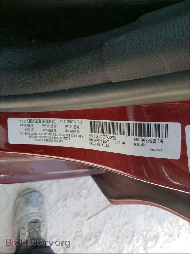 2015 CHRYSLER 200 - VIN: 1C3CCCFB5FN560921 - Фото 10