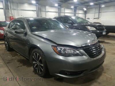 2011 Chrysler 200 200 S, серый — VIN 1C3BC8FGXBN598269, Copart
