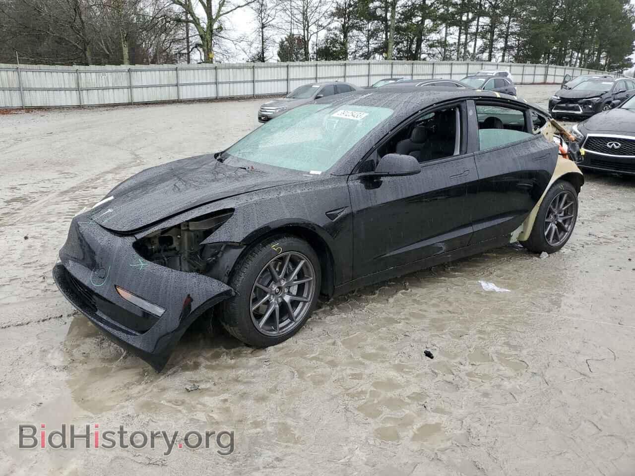 Photo 5YJ3E1EBXMF050930 - TESLA MODEL 3 2021