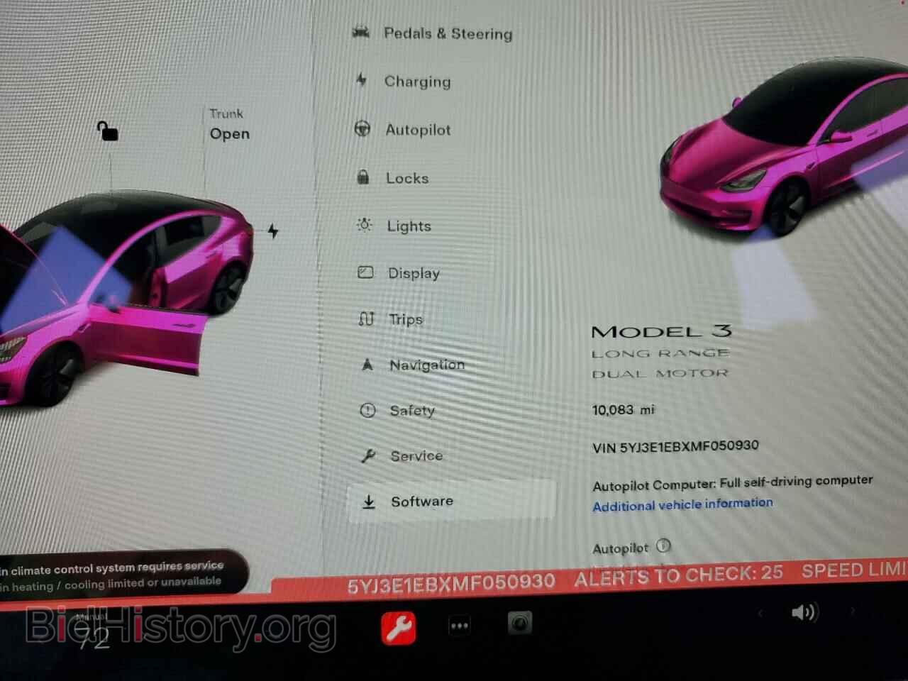 2021 TESLA MODEL 3 - VIN: 5YJ3E1EBXMF050930 - Photo 9