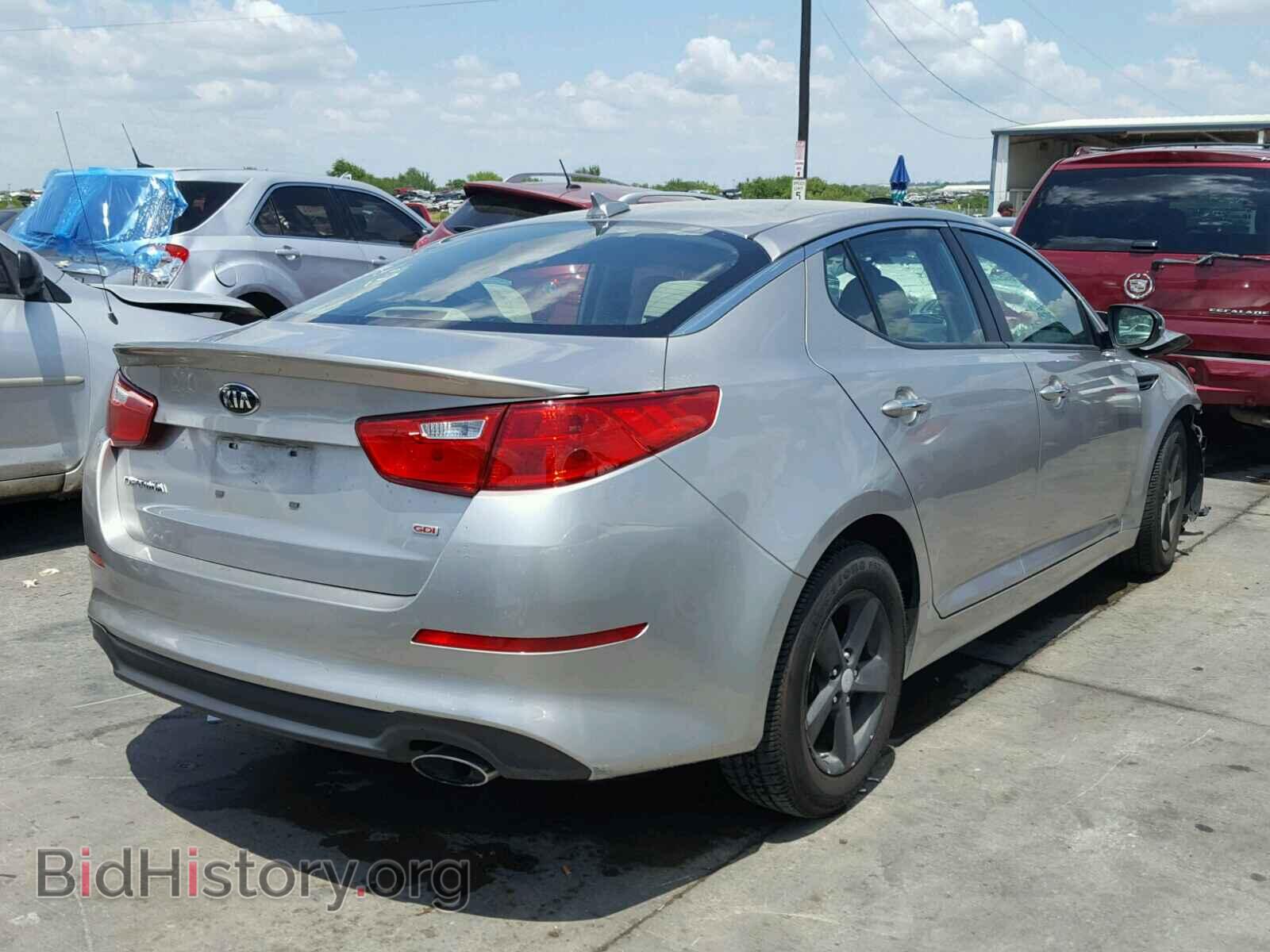 2015 KIA OPTIMA - VIN: KNAGM4A74F5584577 - Фото 4