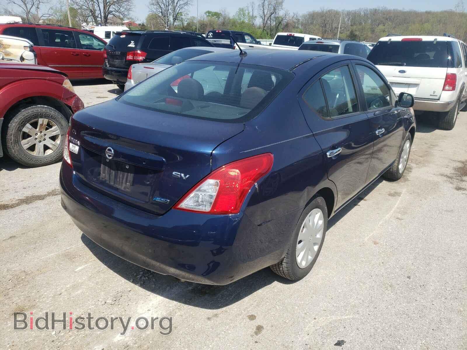 2012 NISSAN VERSA - VIN: 3N1CN7AP3CL854302 - Photo 4