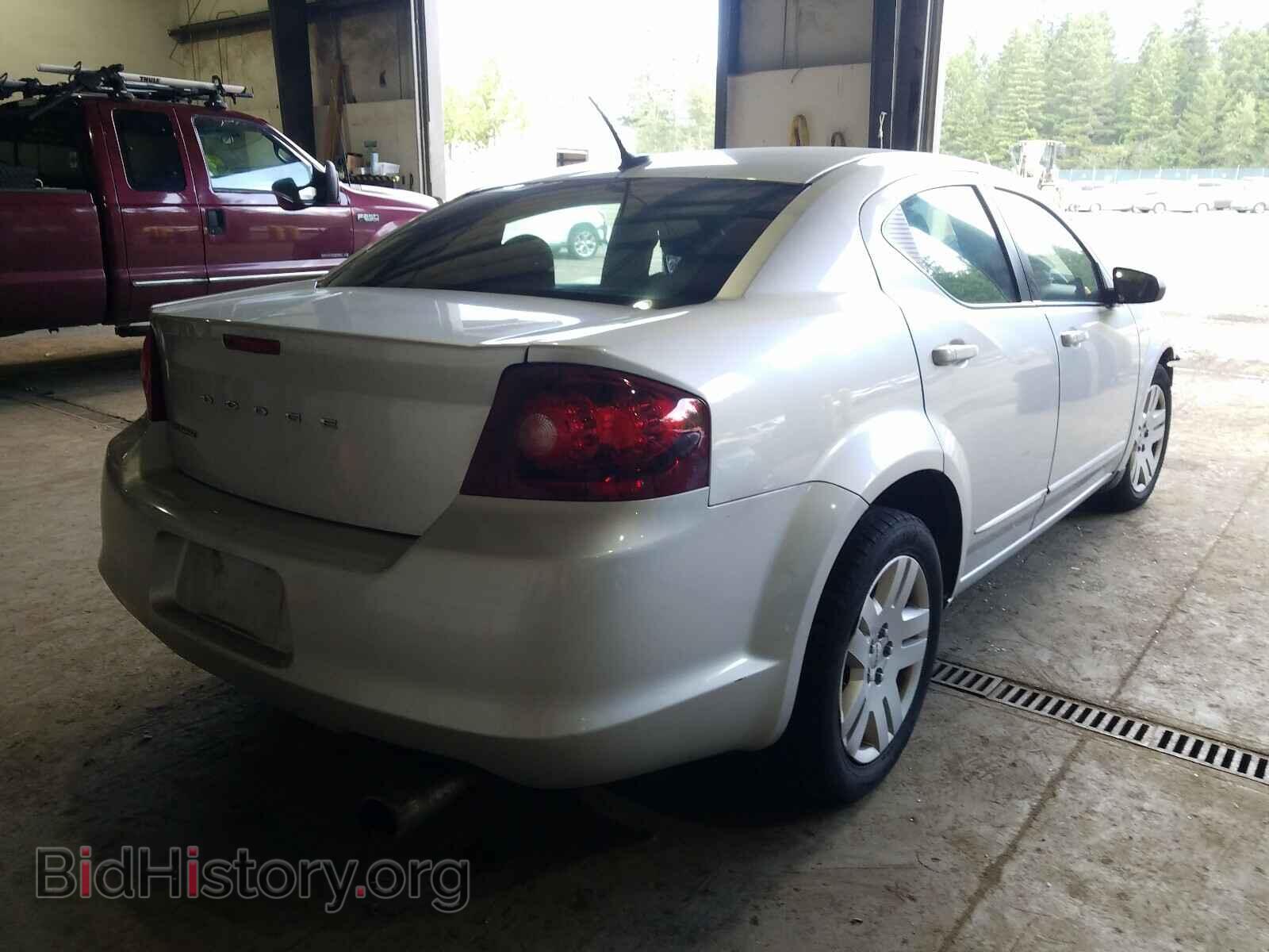 2012 DODGE AVENGER - VIN: 1C3CDZAB3CN322665 - Фото 4